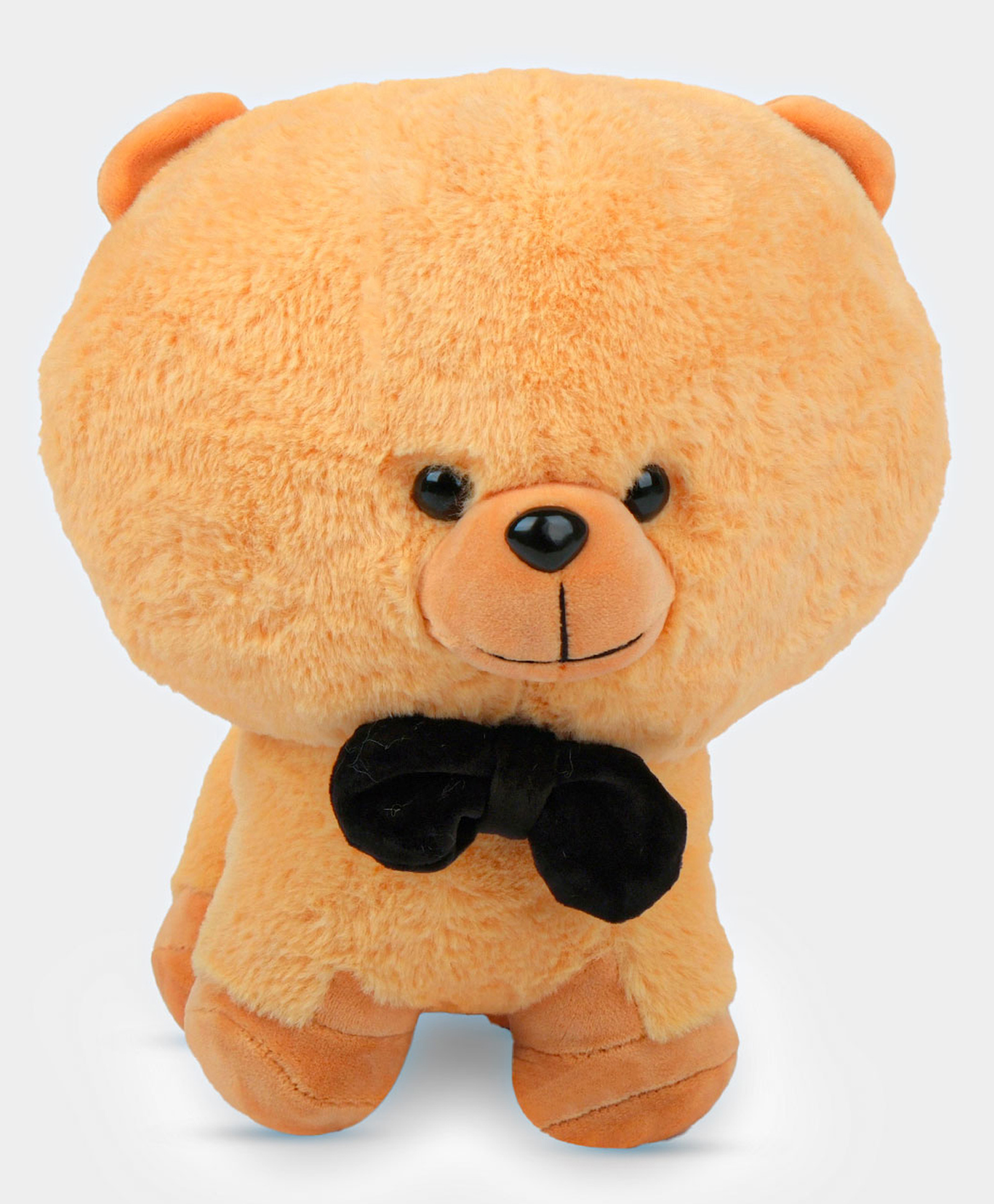 Dukiekooky Super Cute & Adorable Brown Teddy Bear with Bow Tie Plush Toy, Soft Stuffed Animal Height - Height 27 cm-picture-16