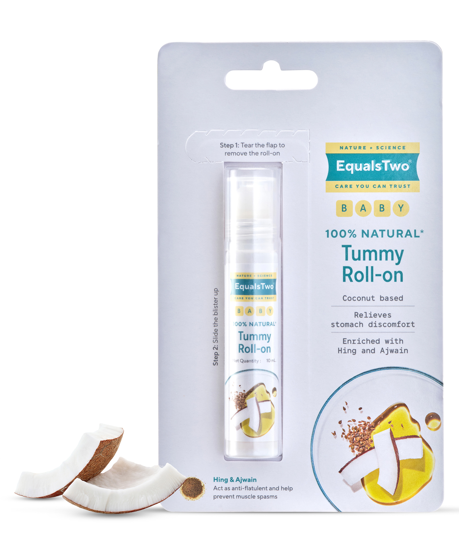 EQUALSTWO Baby Tummy Roll on - 10 ml-image-45