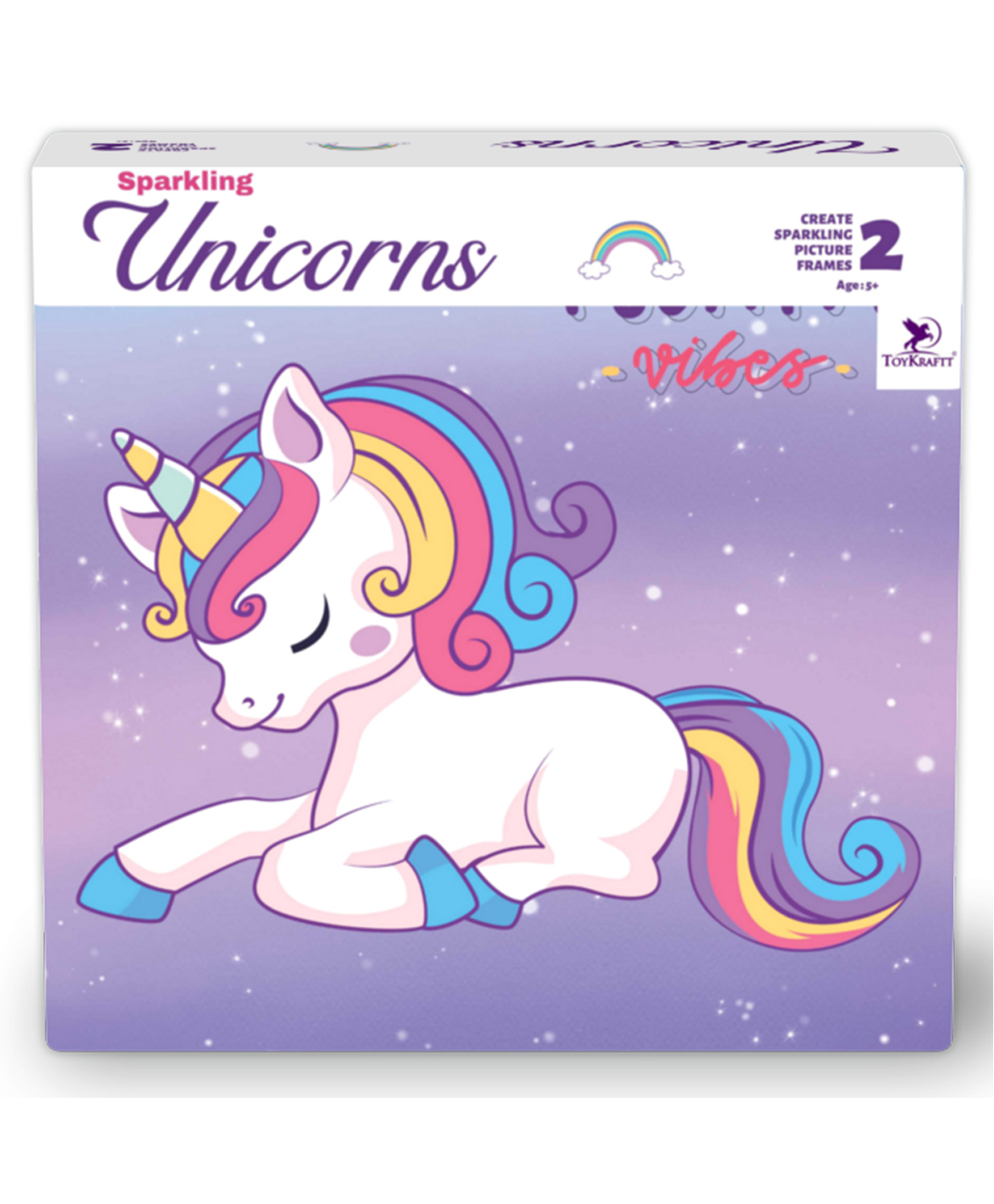 TOYKRAFTT Sand Sequin Art Unicorns, Unicorn Magic, Art and Craft Kit for Girls Aged 5 to 9 Years Old, Sand and Sparkling Sequins Gift for Girls-image-34