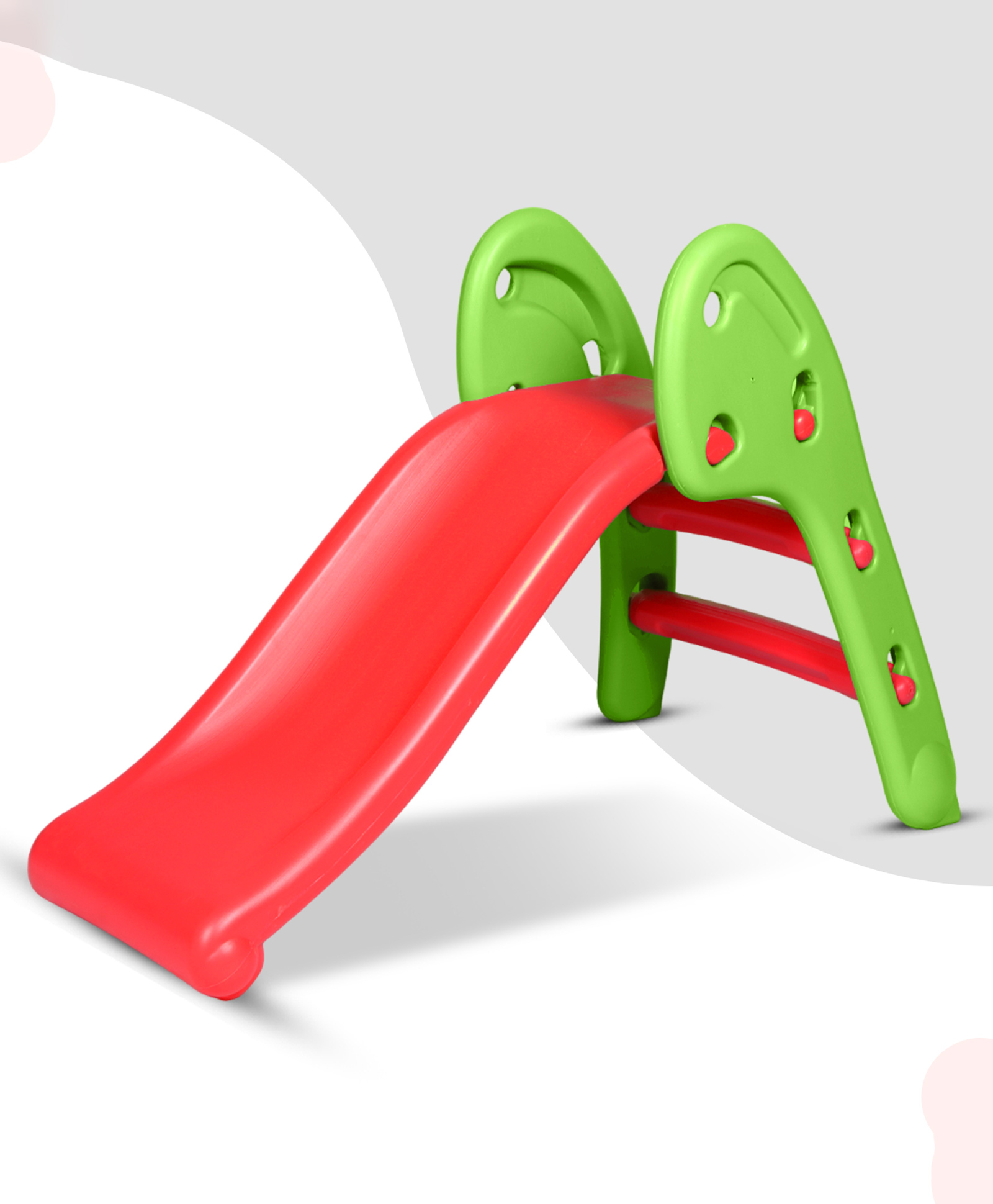 Toy Plus Foldable Garden Slide - Green