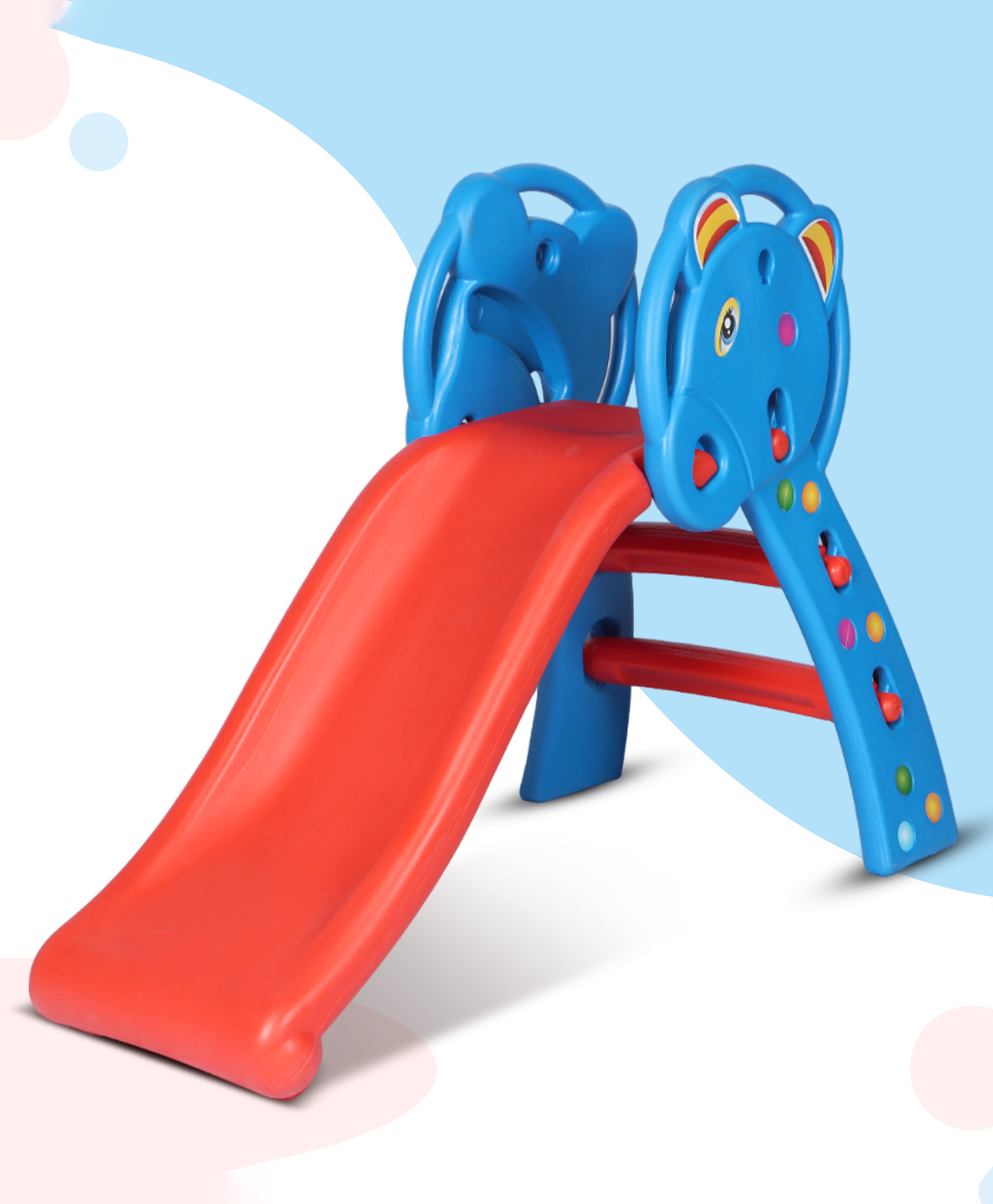 toyplus Toy Plus Freestanding Foldable Slide - Blue-picture-19