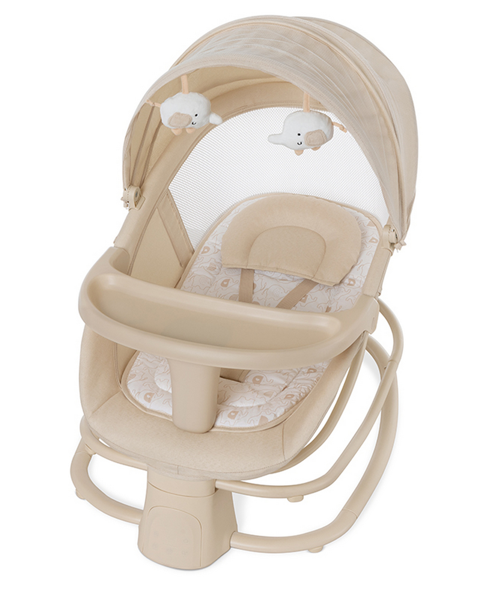 Mastela Baby Deluxe 4in 1 Swing & Rocker Bronze Birth+ to 36M-image-32