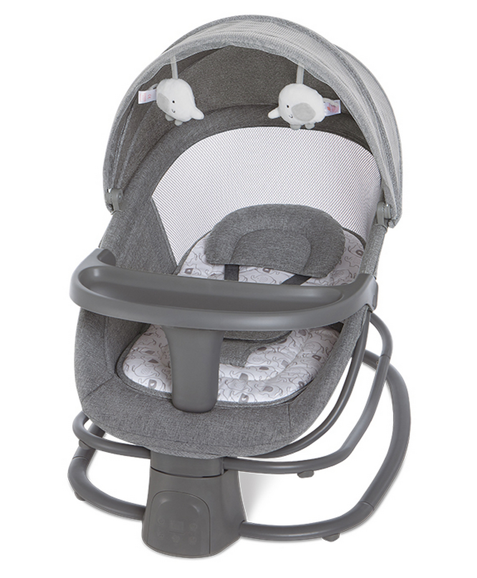 Mastela Baby Deluxe 4in 1 Swing & Rocker Deep Grey Birth+ to 36M-picture-26