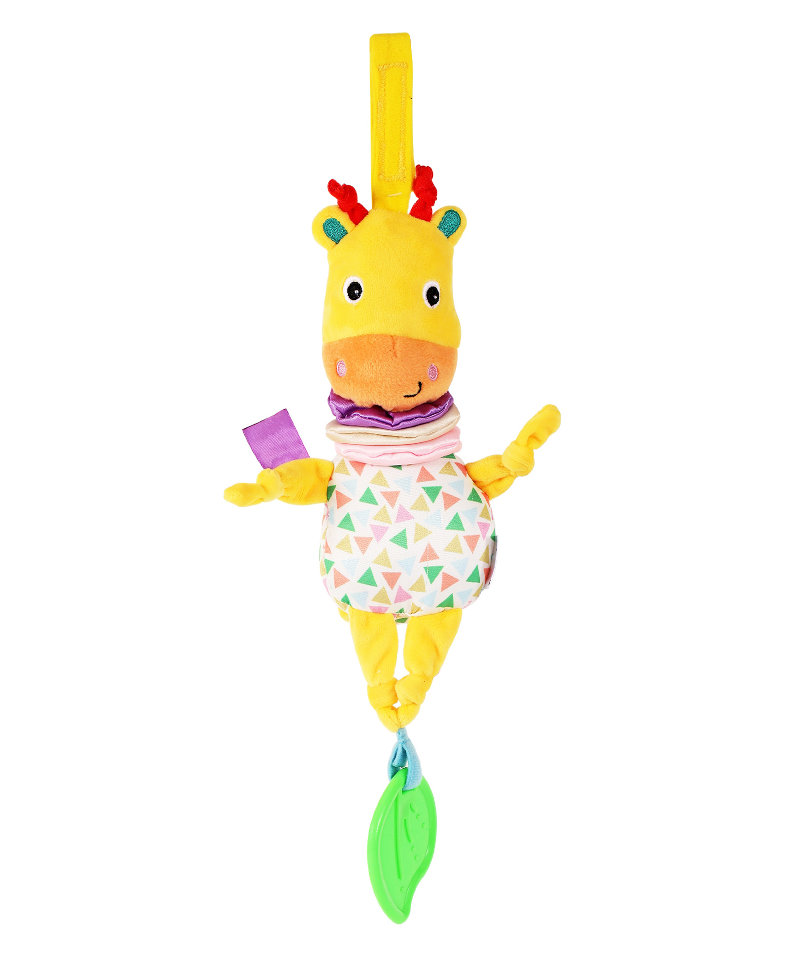 Nuluv Jittery Musical Moo Soft Toys Multicolour - Height 22 cm-image-5