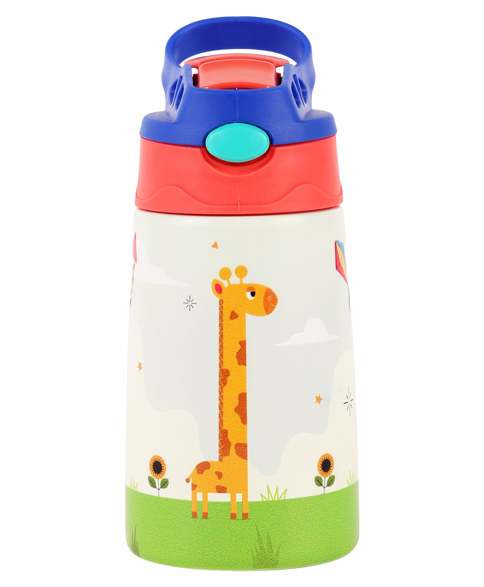 Nuluv Giraffe Steel Spout Sipper - 300 ml-image-23