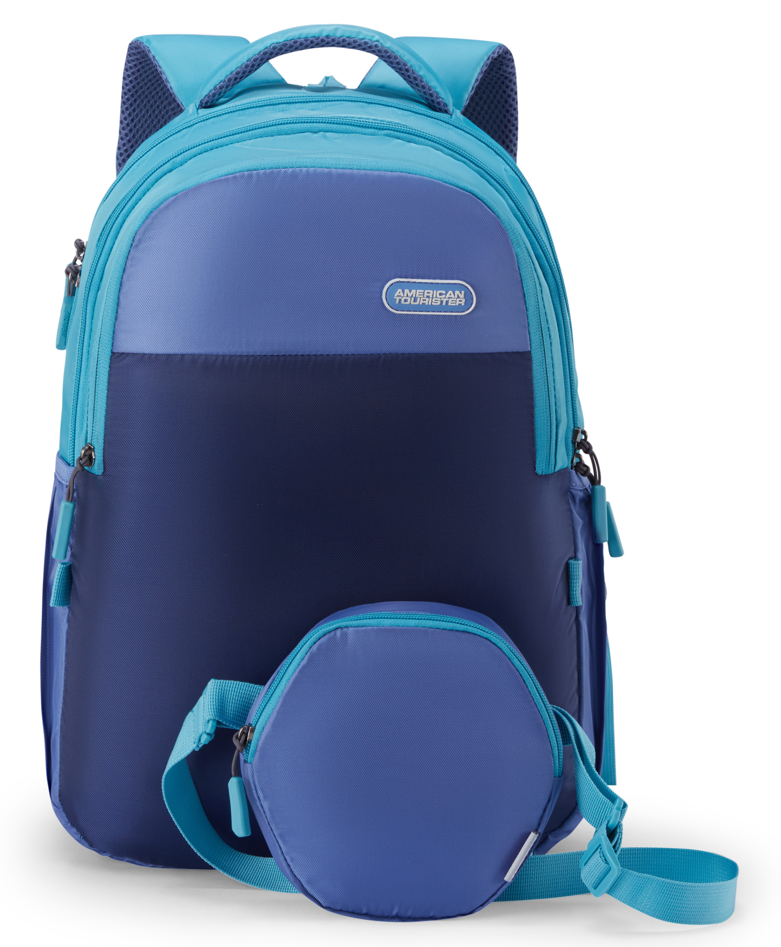 American Tourister Hestia 3.0 Backpack 26 Ltrs with Fanny Pack Green - Height 17 Inches-image-2