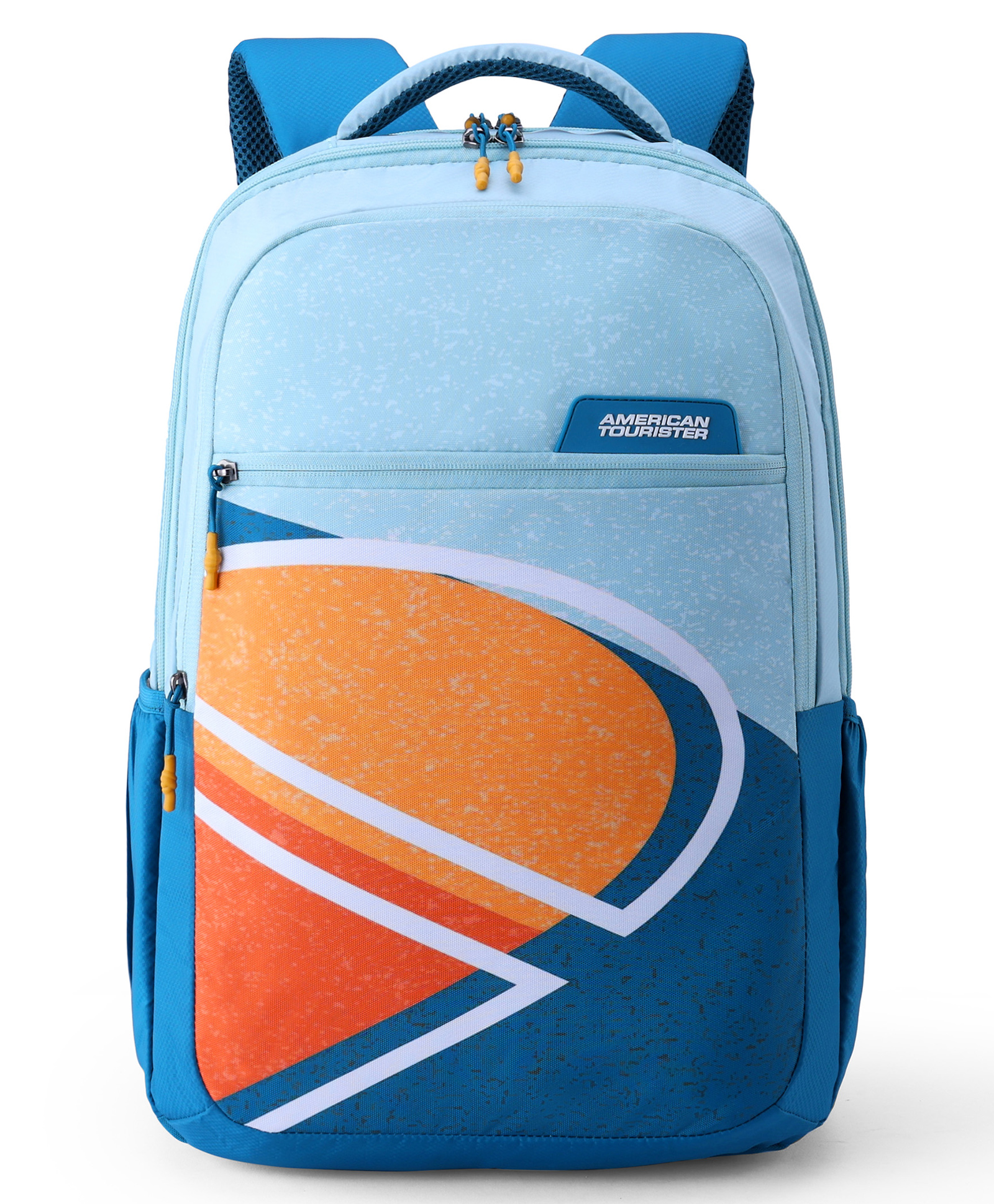 American Tourister Quad 4.0 XXL Backpack 35 Ltrs Ocean Teal - Height 19 Inches-image-1
