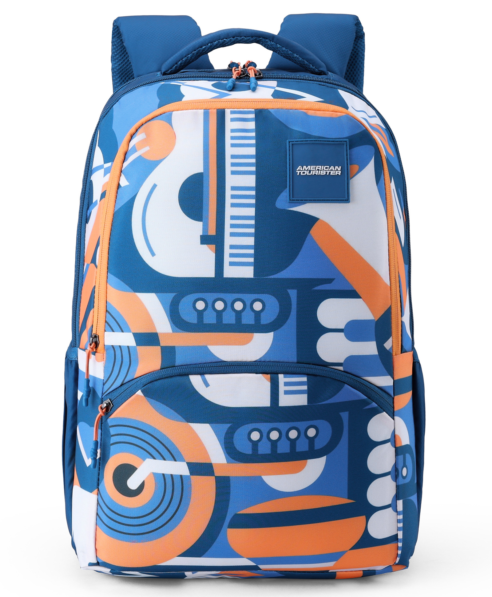American Tourister Quad 4.0 XXL Backpack 35 Ltrs Orange - Height 19 Inches-image-6