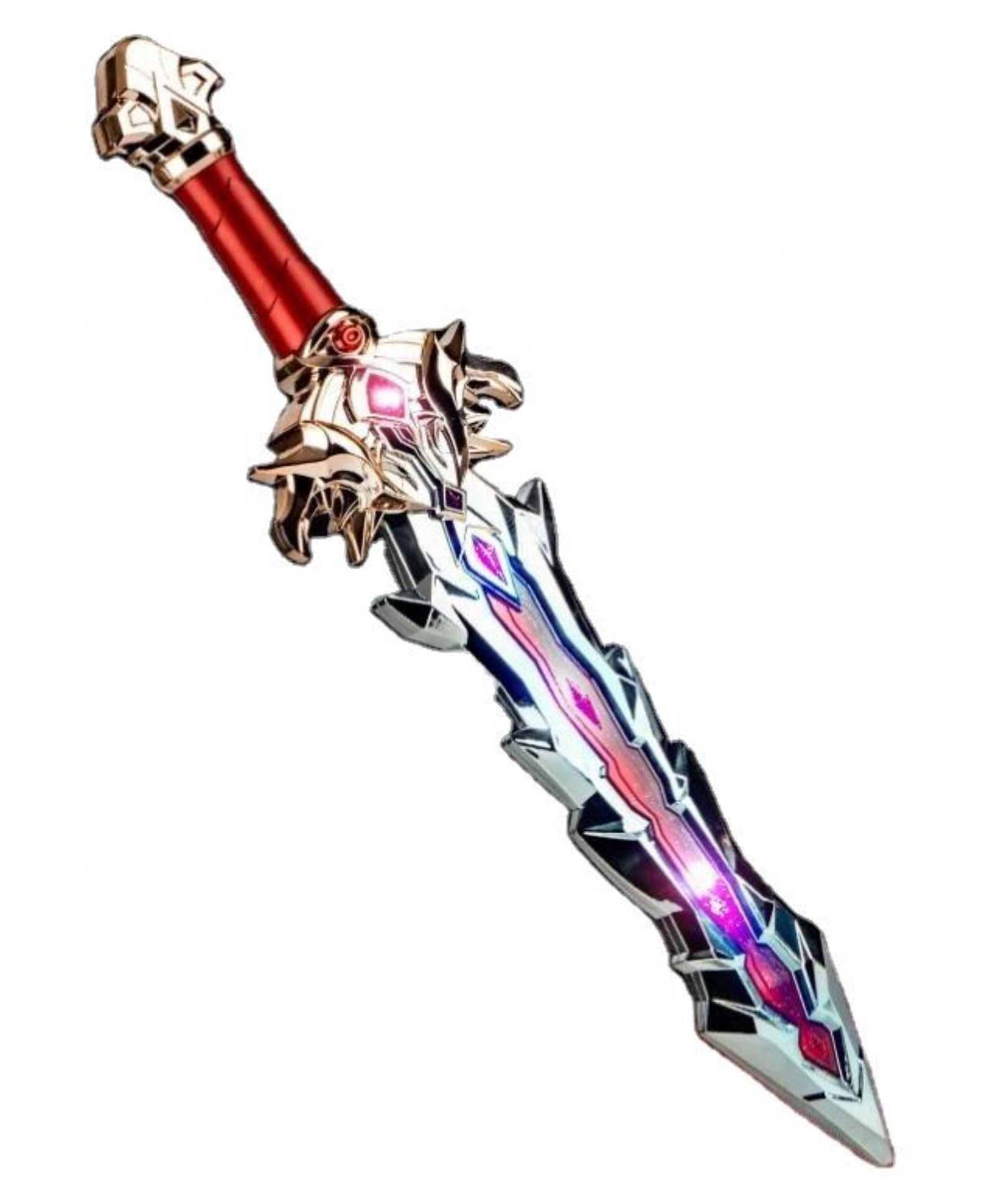 Lumo Brilliant Toys Sirius Blade Sword Toys for Kids Lights & Sound Effects Durable Role-Play Fun Entertainment Toys (Pack of 1 Color May Vary)