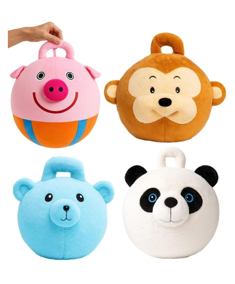 Azhari Fit N Fun Bouncy Hop Ball Soft OutSide & Bounc Inside Play and Grow For Kids Pack of 1 Color May Vary-image-15