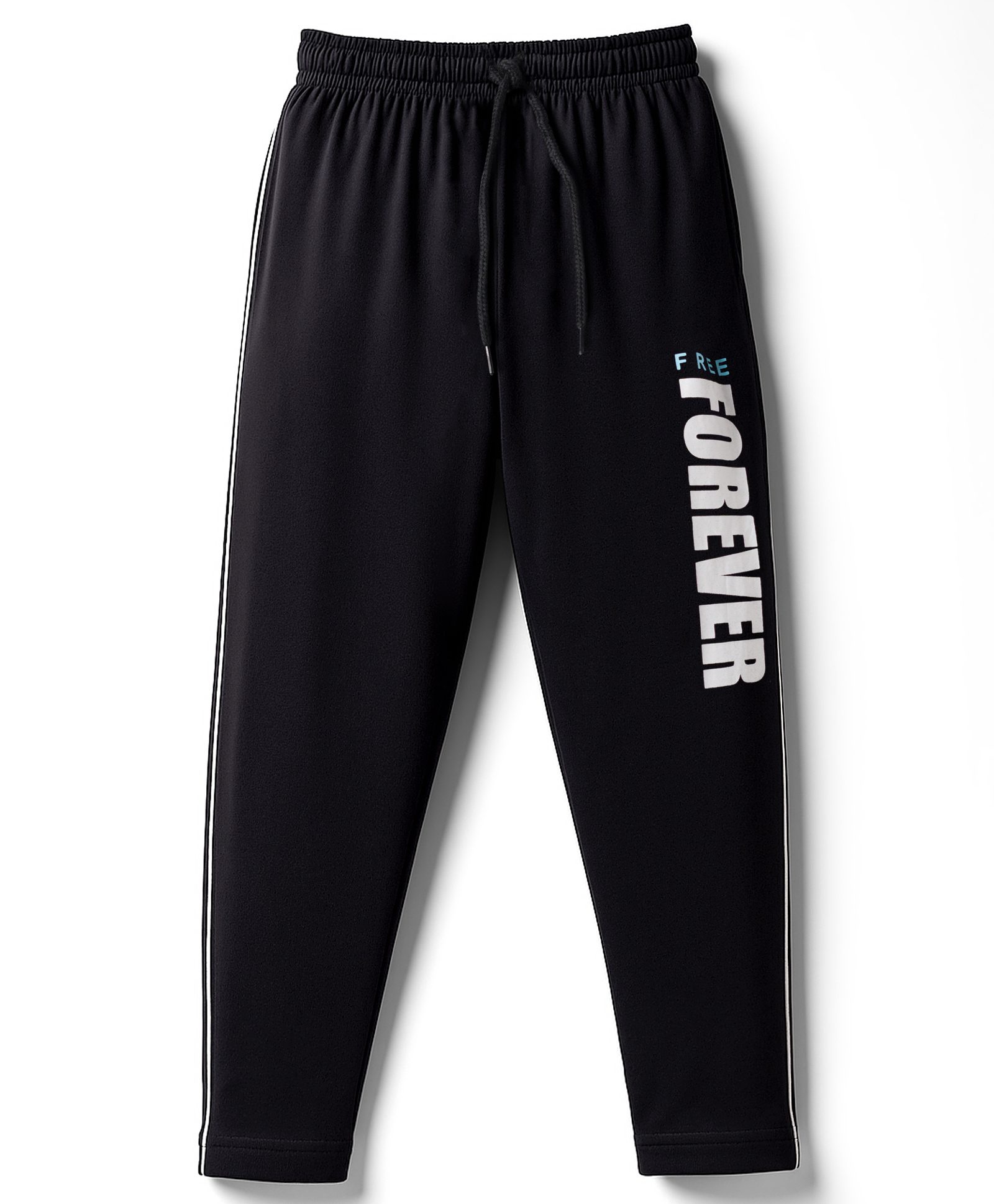 Taeko Single Jersey Knit Full Length Lounge Pant With Forever Print - Black-picture-13