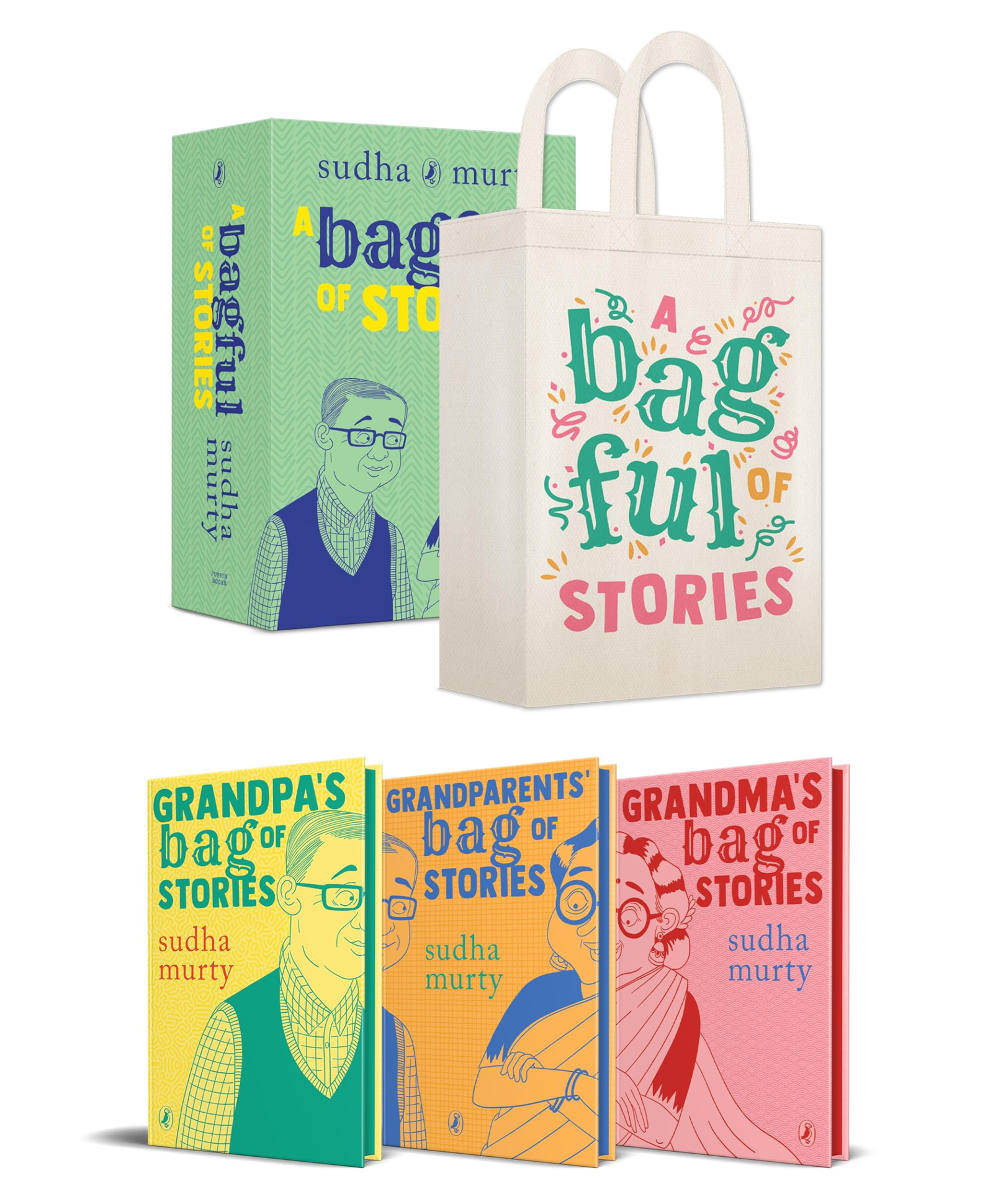 A Bag Full of Stories Box Set by Sudha Murty - English-image-35