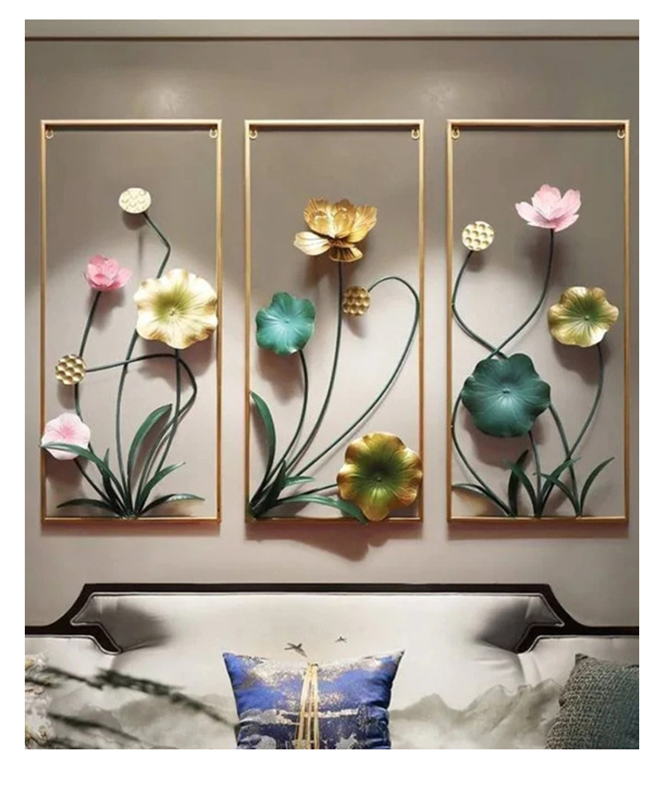 Creator Handicrafts Wild Flora Metal Wall Art Set of 3-picture-10