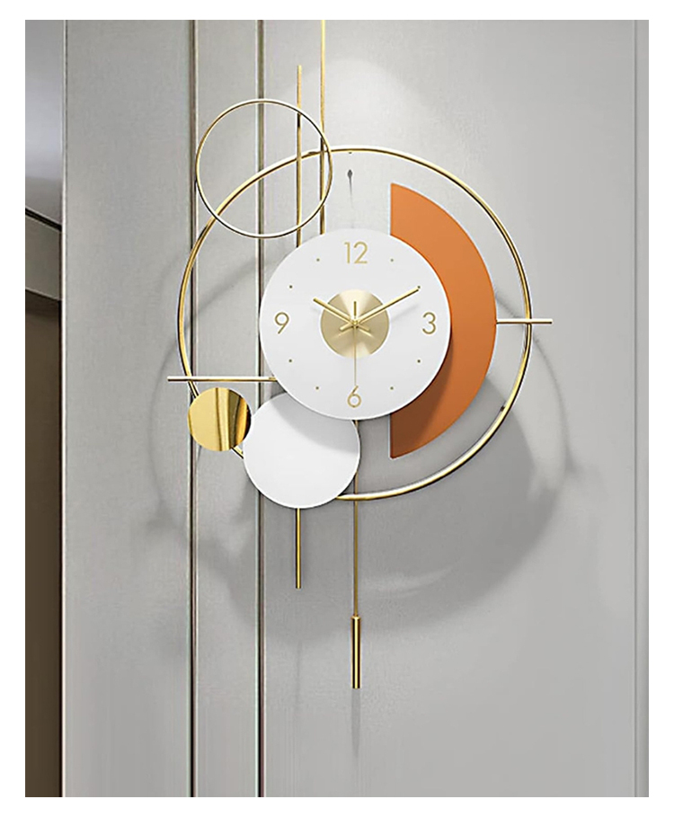 Creator Handicrafts Abstract Metal Wall Clock-image-7