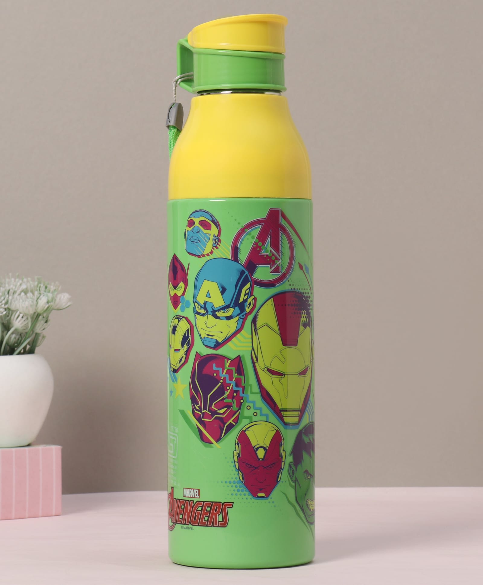 Cello Amazer Puro Steel-X Insulated Stainless Steel Water Bottle Green - 710 ml-image-46