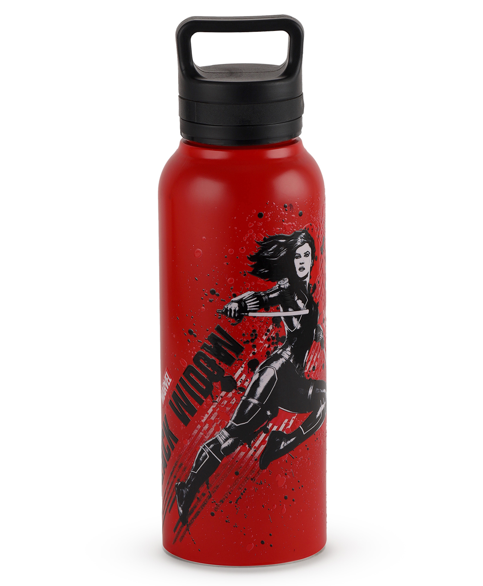 Cello Aqualoop 800 Stainless Steel Water Bottle BPA-Free Double Wall Bottle with Leak Proof 3D Print 792 ml -Red-picture-37