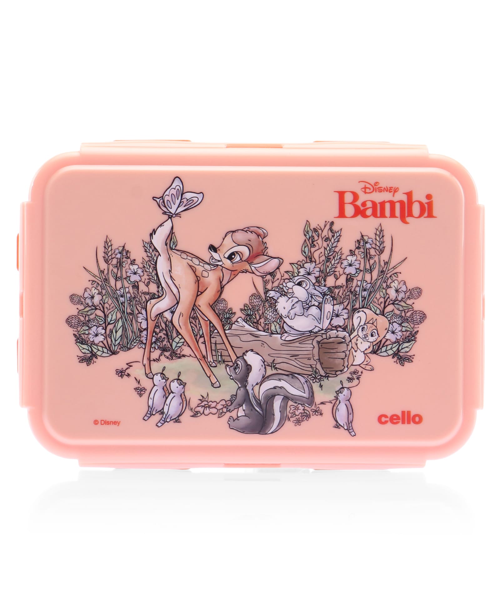 Cello Meal Box Lunch Box Stainless Steel Inner Food Container -Dark Orange-image-47