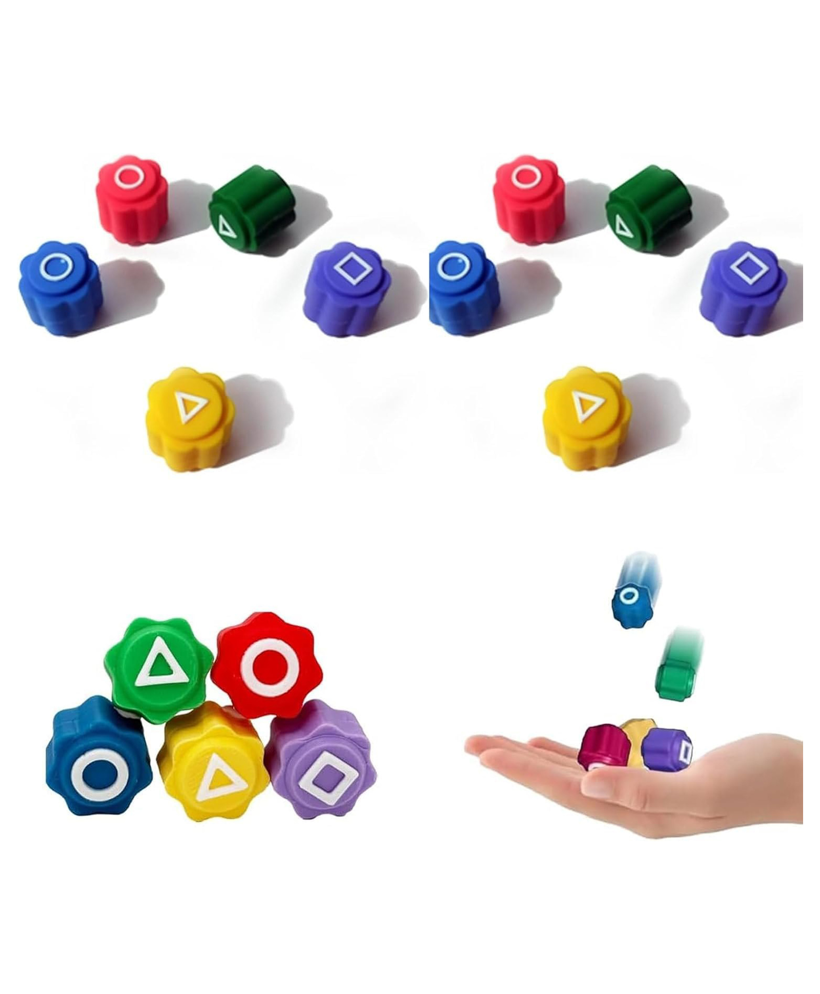 Sanjary Traditional Play Game, Korean Folk Game Set - Gong-gi Korean Game, Biseokchigi, Jebi chagi, Paeng-y, DDAKJI Game Set color design may vary-image-13