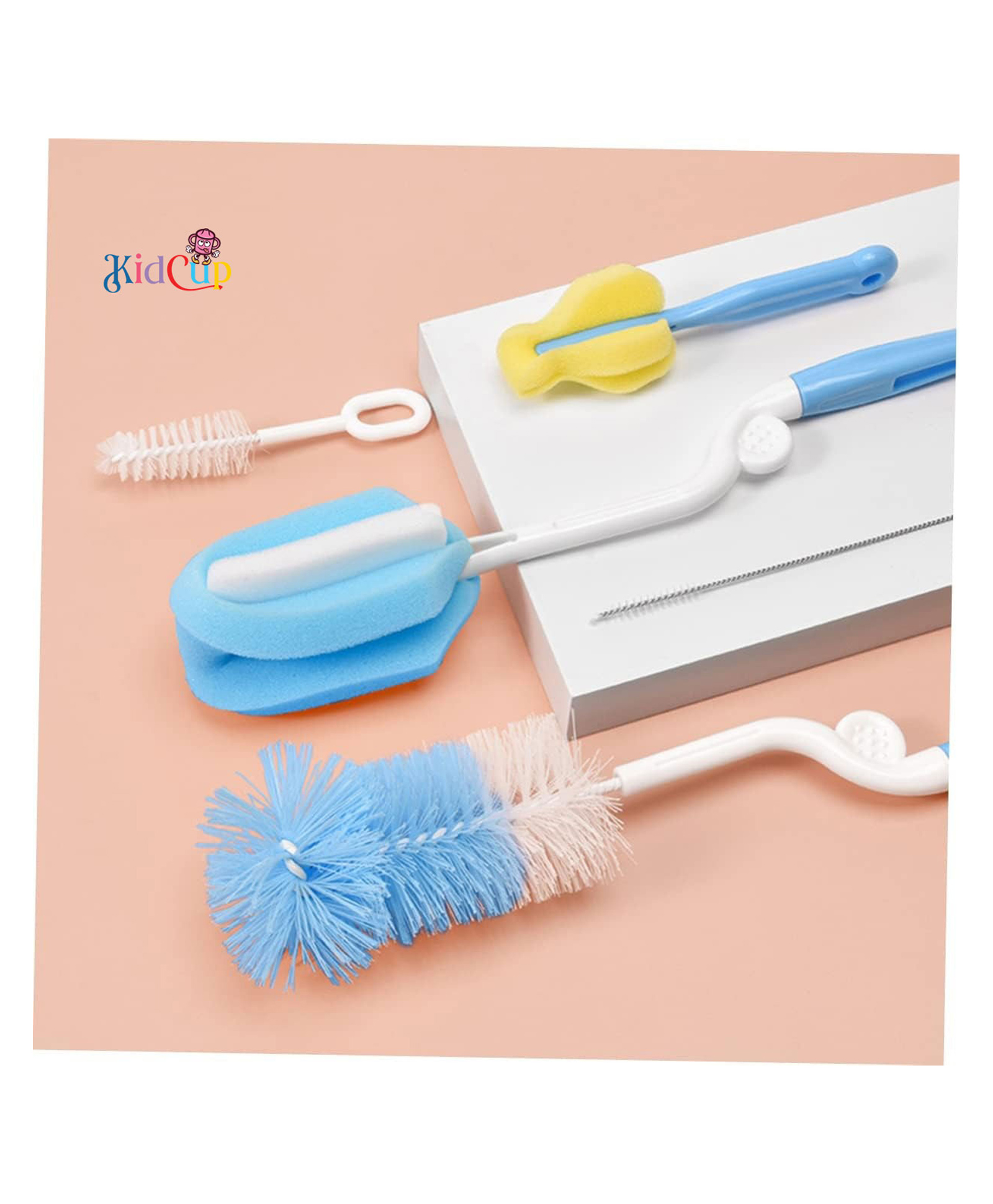 Kidcup Bottle Cleaning Brush Set of 5 - Multicolor ( Color May Vary)-image-31