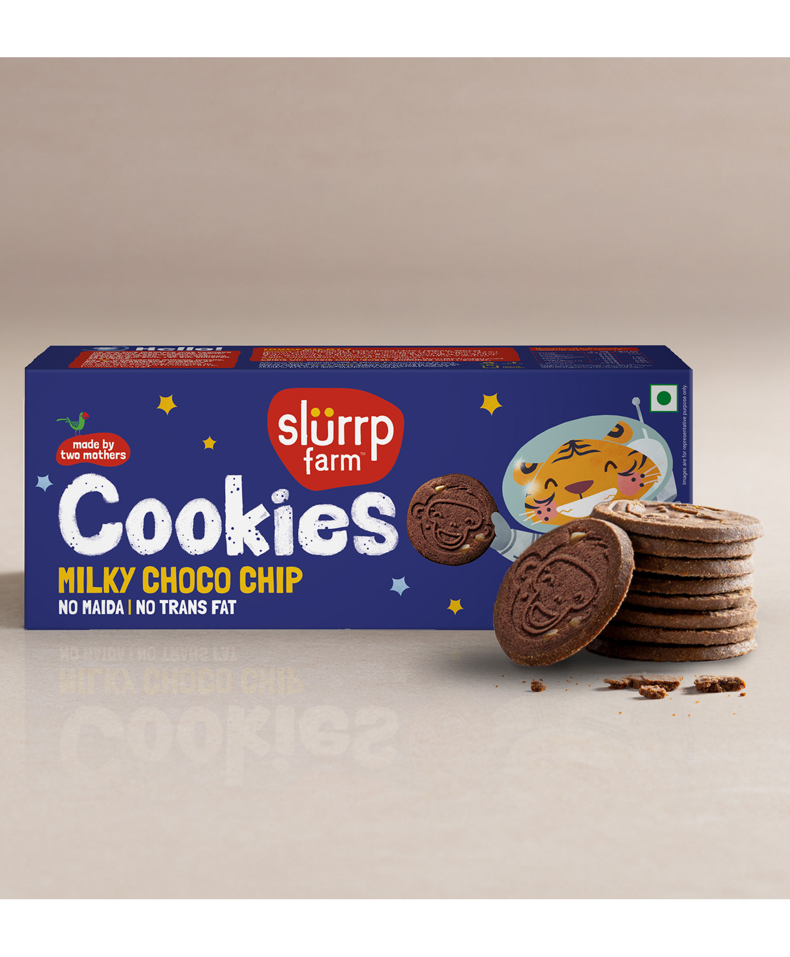 Slurrp Farm Milky Choco Chip Cookie - 80 g-image-35