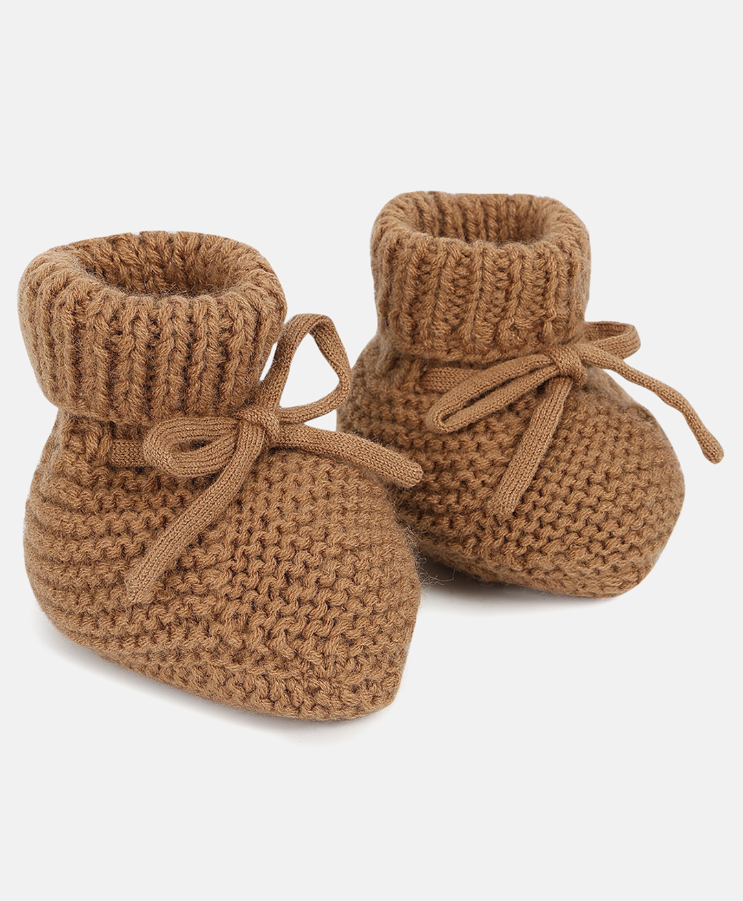 MINI KLUB Bow Detailed Booties - Brown-picture-13