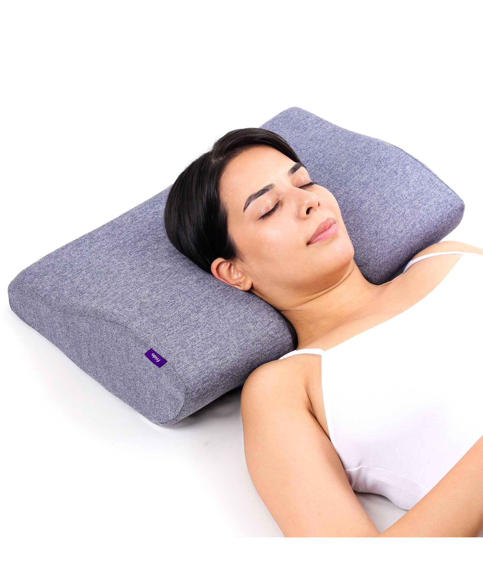 Frido Ultimate Contour Cervical Pillow - Premium Blue-picture-5