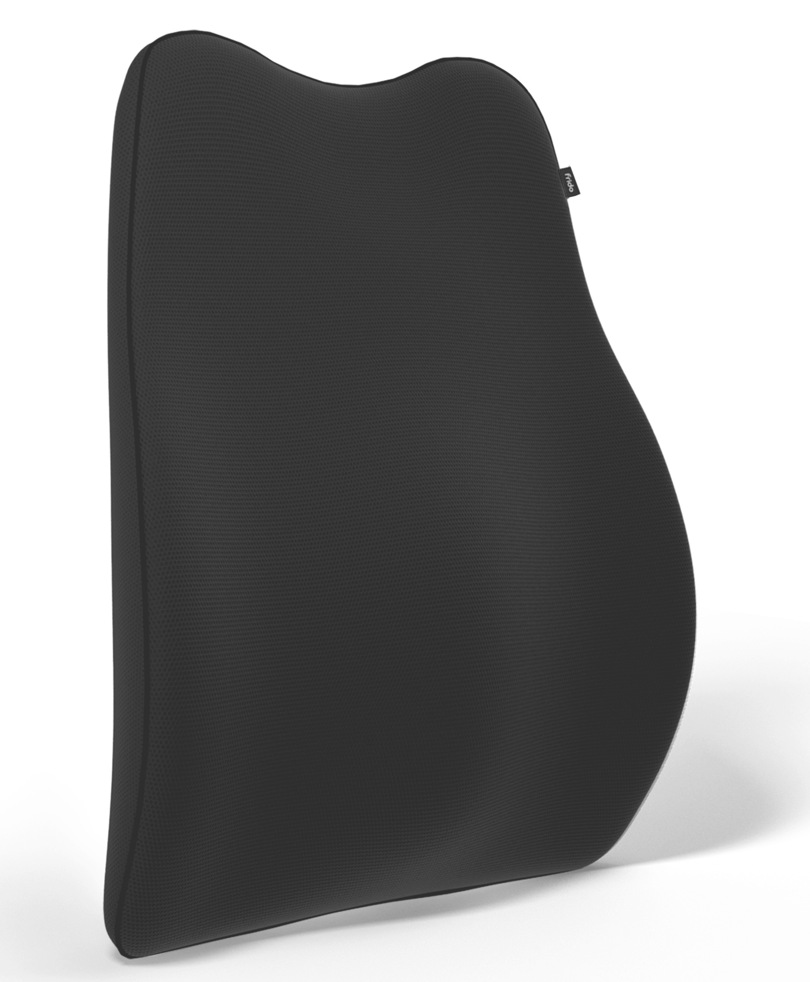 Frido Foam Car Backrest Cushion for Lumbar Support & Back Pain Relief While Driving | Orthopedic Car Seat Cushion for Comfortable Long Rides | Complete Spine Alignment | Extra Leg-Room Design Black-picture-16