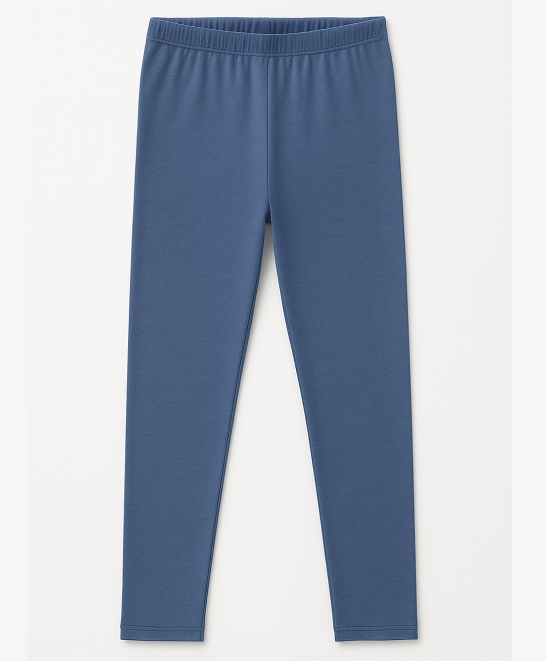 Charm n Cherish Cotton Blend Knit Solid Leggings - Navy Blue-picture-18