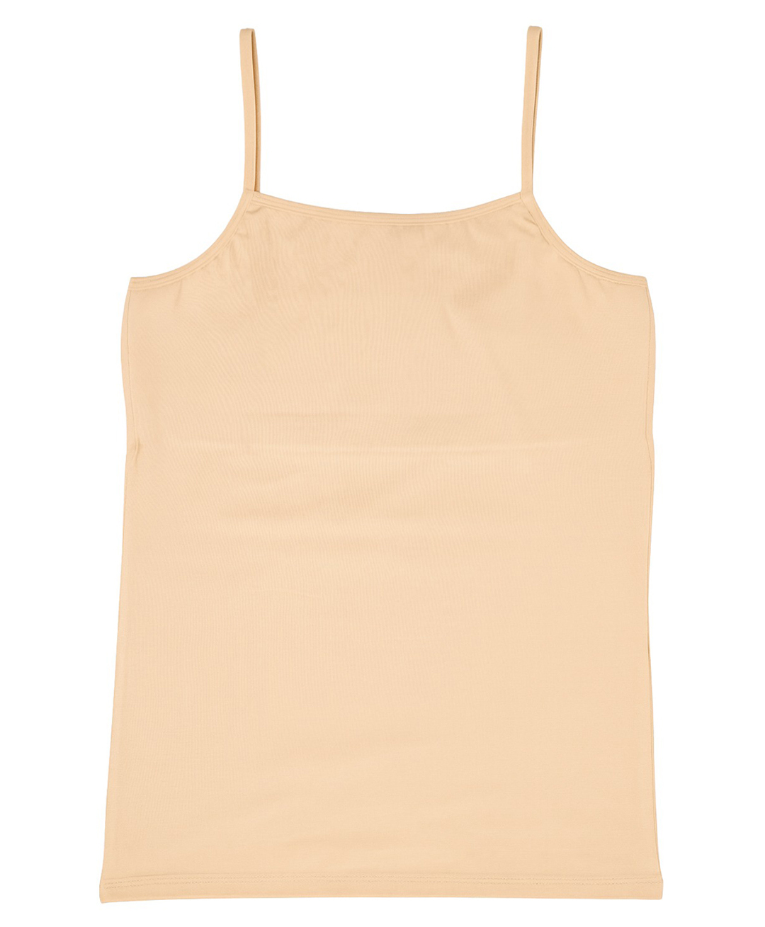 Charm n Cherish Cotton Blend Knit Padded Camisole - Nude-image-40
