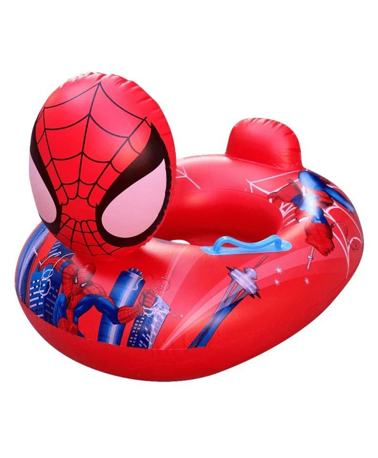 Azhari Spider Man Swimming Inflatable Swimming Pool Fun Swimming Rings with Double Handle For kids-picture-22