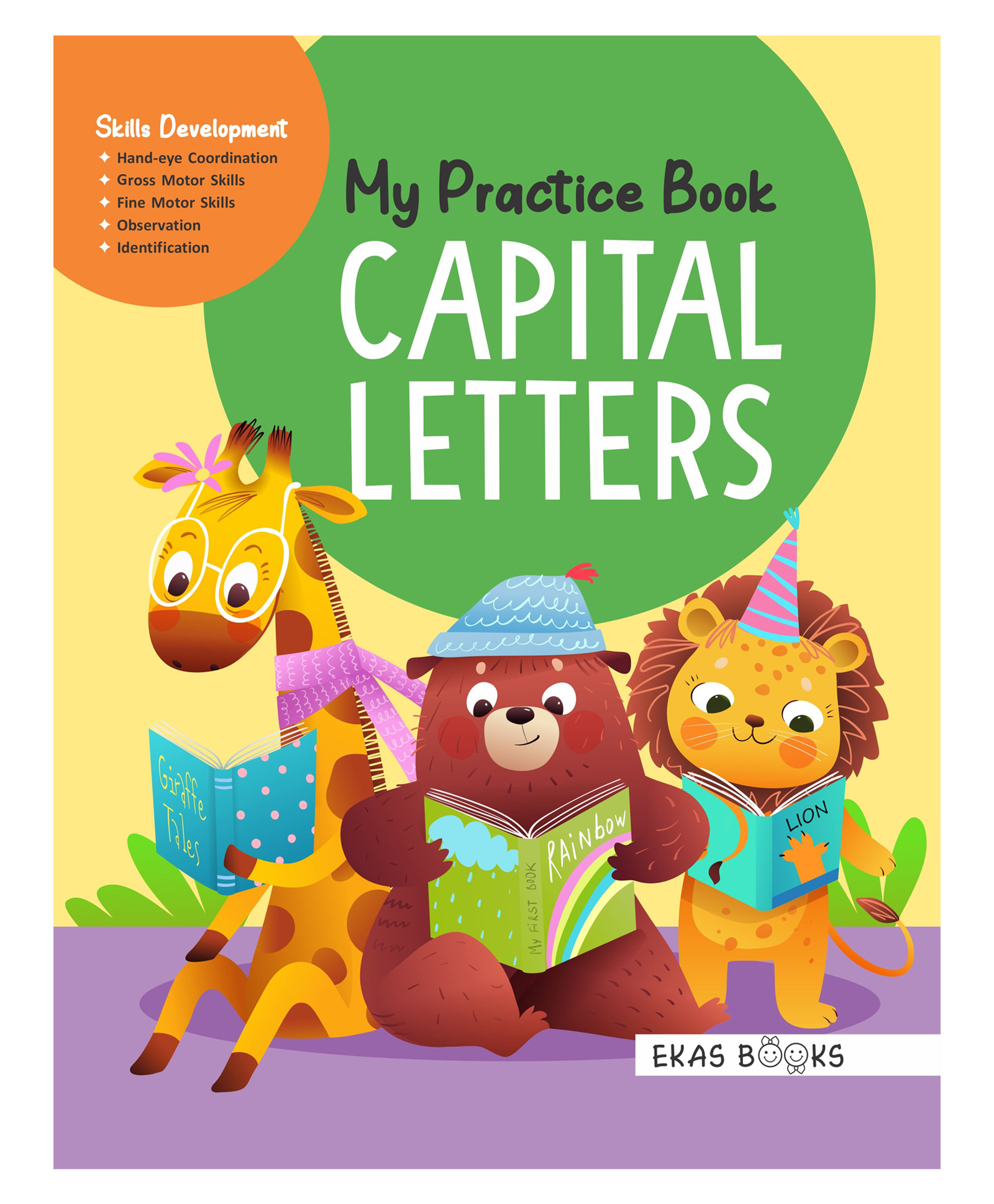 Capital Letters A-Z-Writing Workbook | Ages 36 Years Old | My Practice Book | Alphabet Tracing Workbook for Kids | English | Early Learning Books-image-23