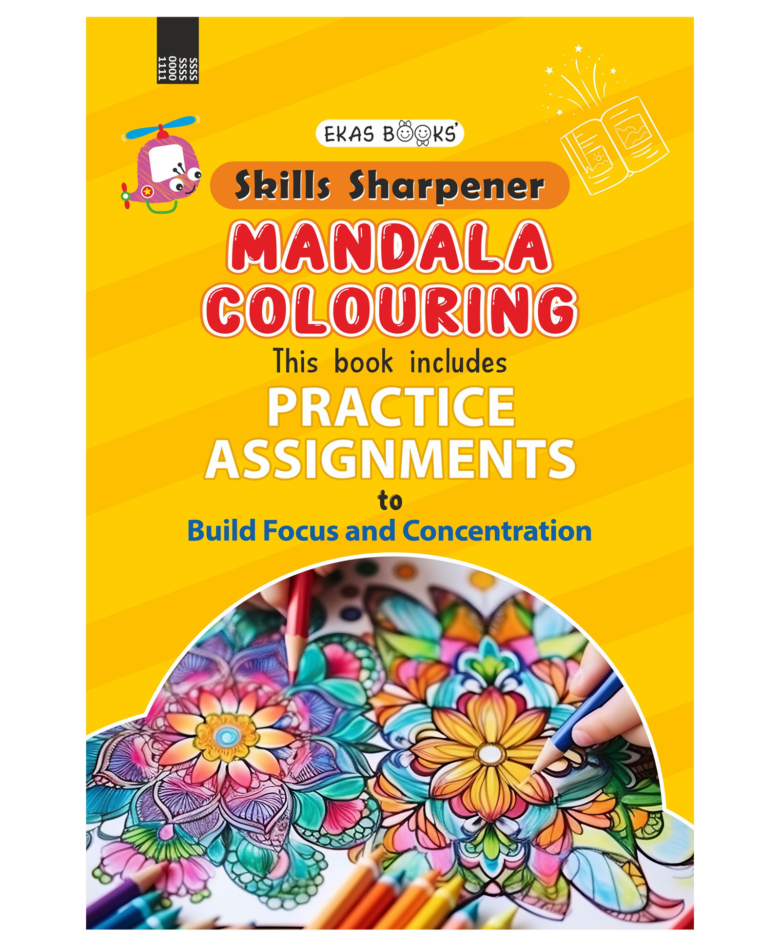 Mandala Art Colouring Workbook English-image-1