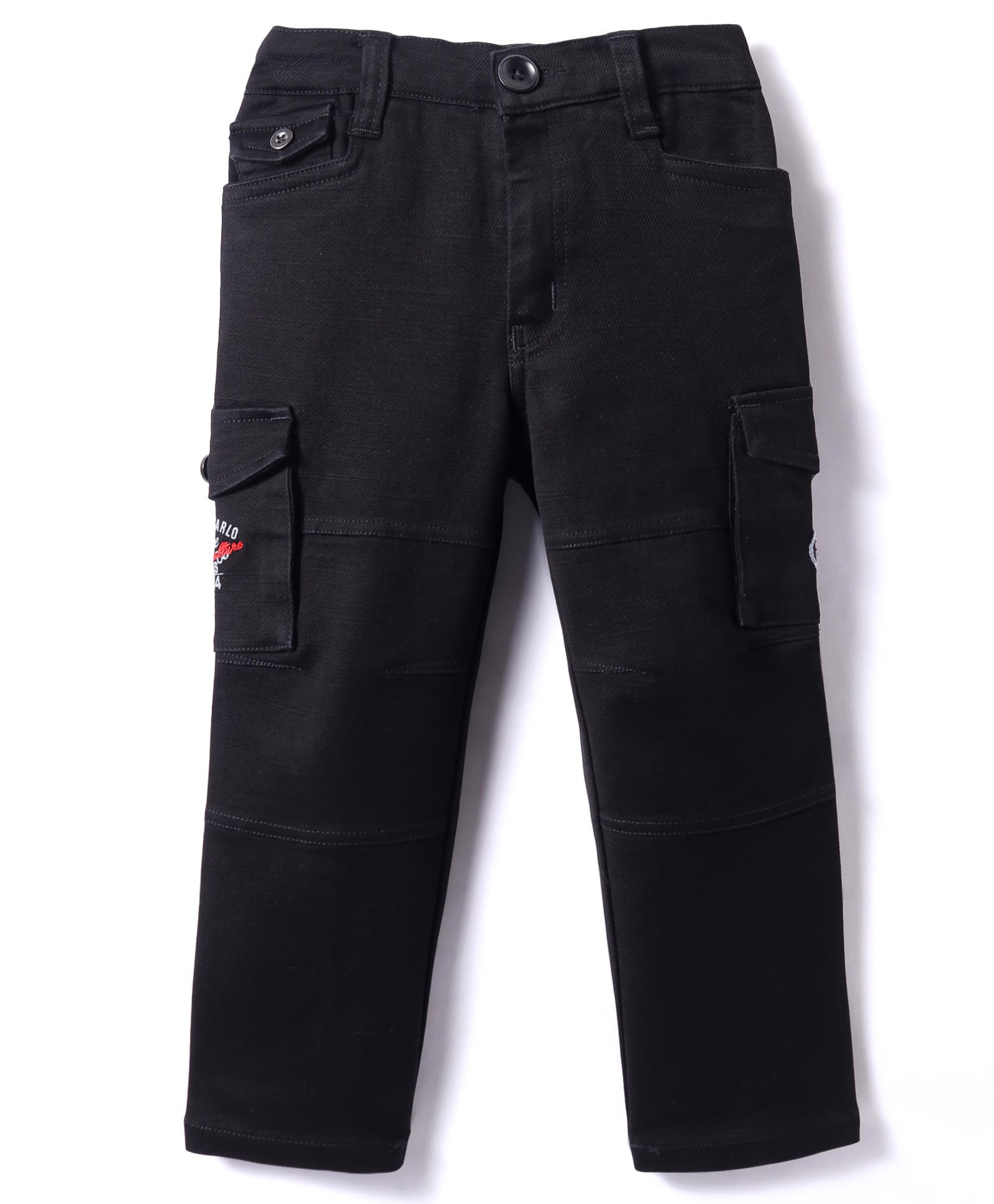 Noddy Typography Printed Pant - Black-picture-18