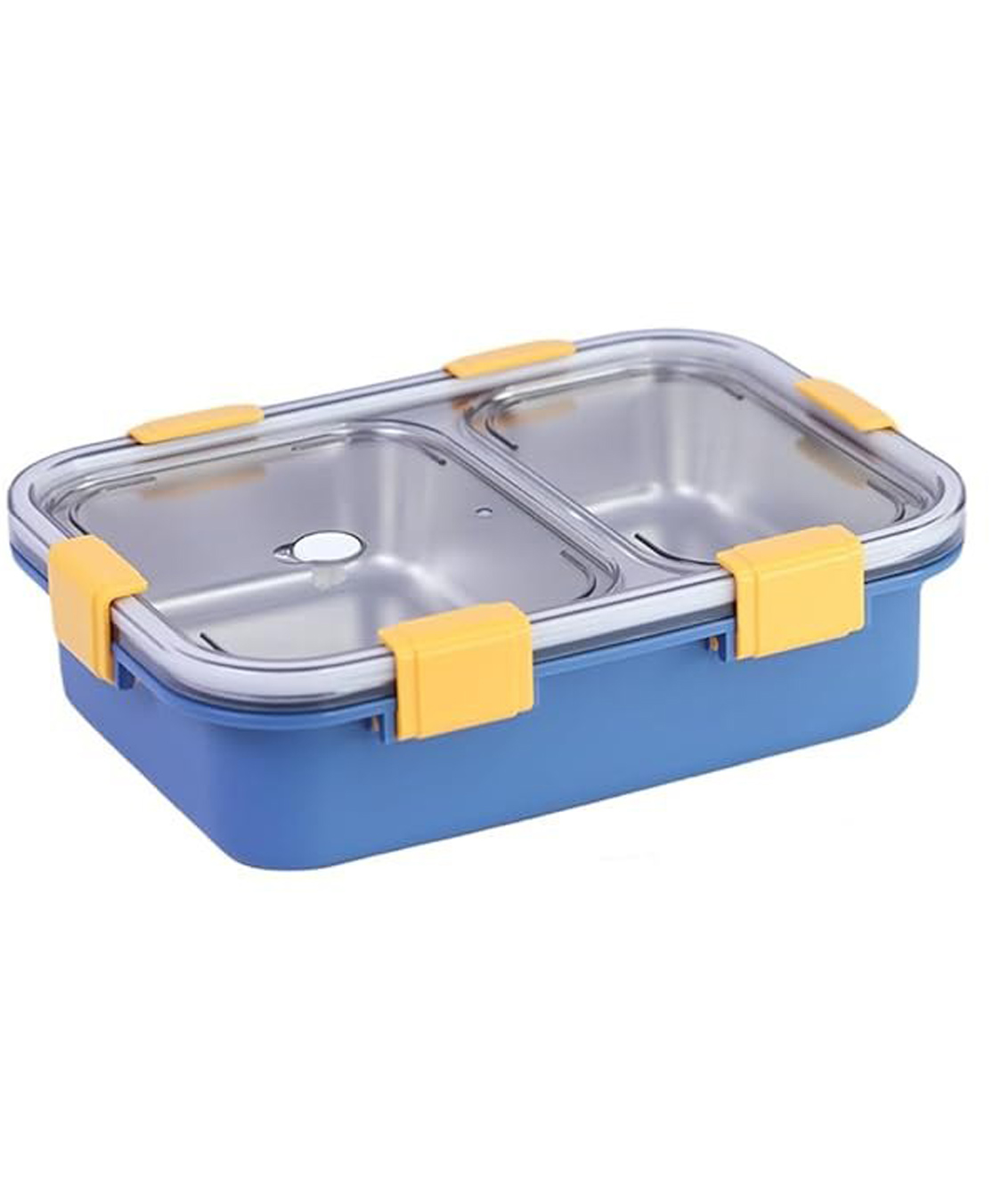 attro AATTRO Bento-2 Compartment Stainless Steel Lunch Box with Heating & Water Insulation - Navy Blue-picture-11