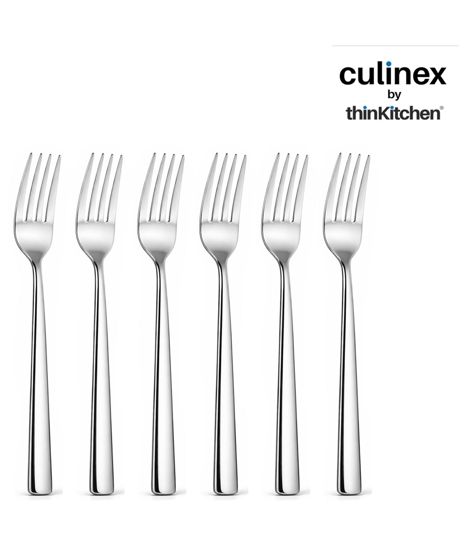 culinex by thinkitchen Culinex by thinKitchen|Essen Stainless Steel Dinner Fork, Set of 6-picture-38