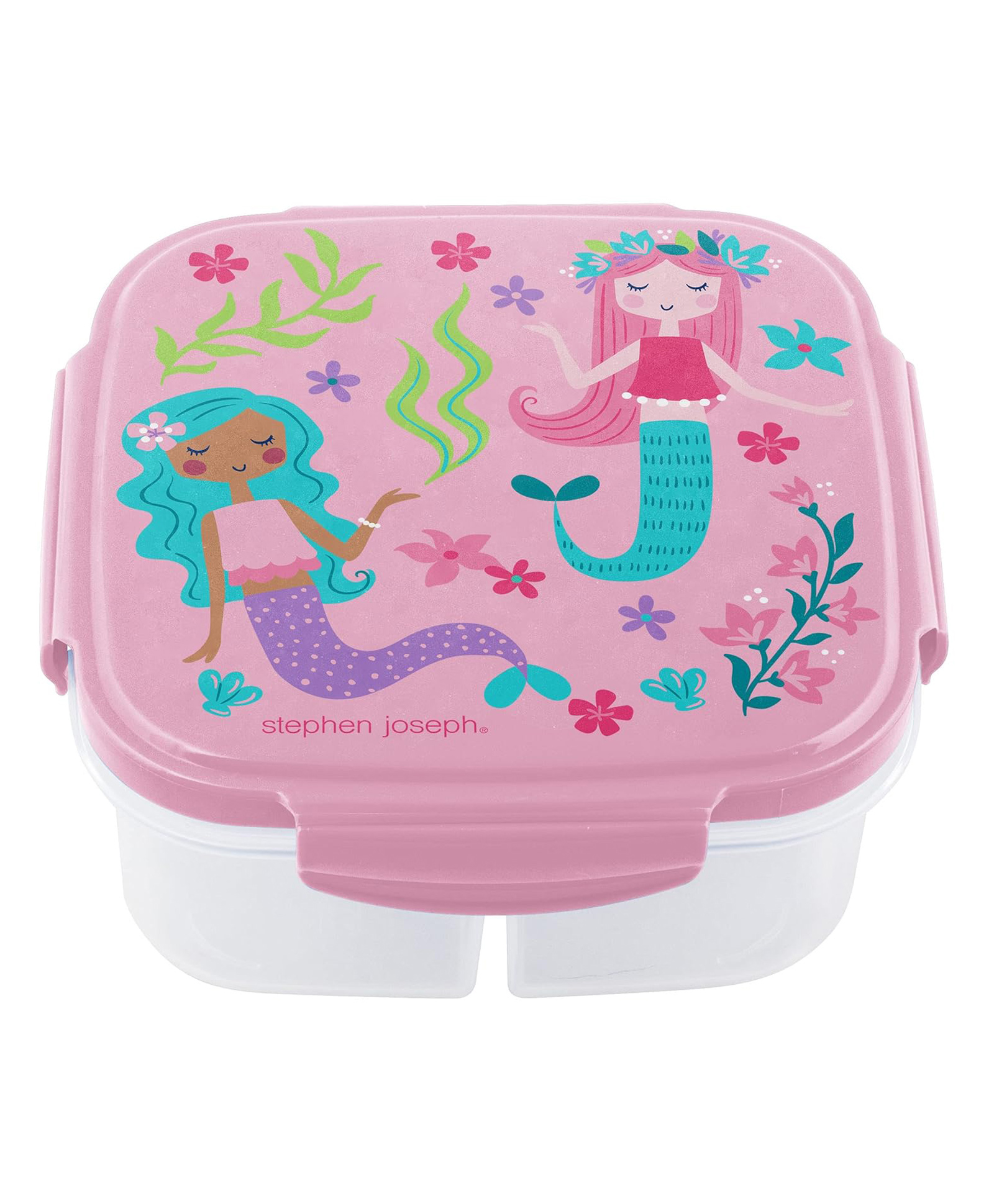 Stephen Joseph Snack Box with Ice Pack Mermaid Print - Pink-picture-7
