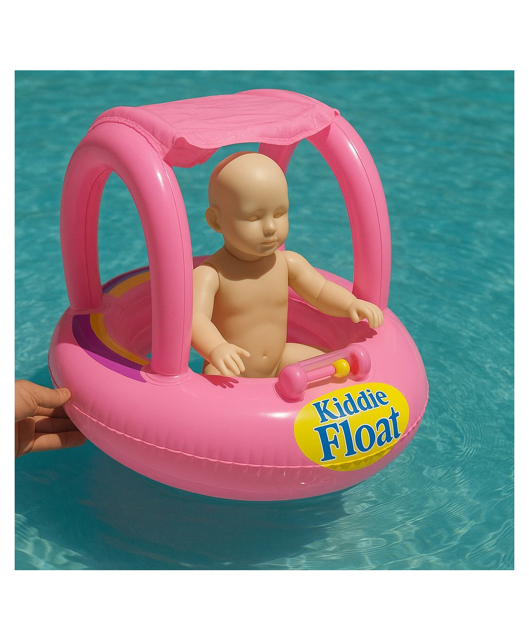 SANJARY Swimming Safety Kiddie Float the Perfect Pool Training Companion Designed for Display, Demonstrations, and Safety Practice for Kids Pink-image-36