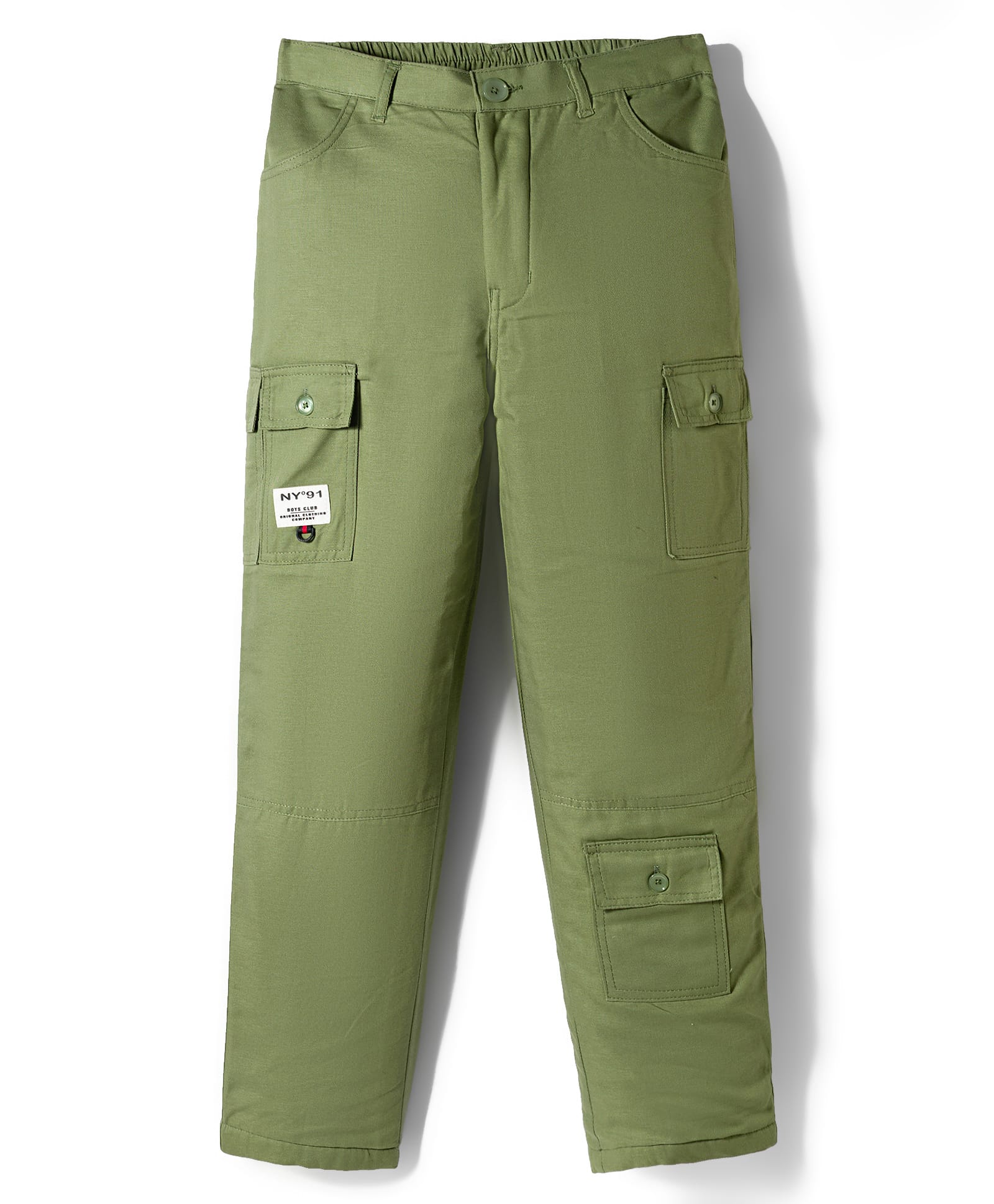 Noddy Solid Anti Pilling Lining Pant - Green-picture-23