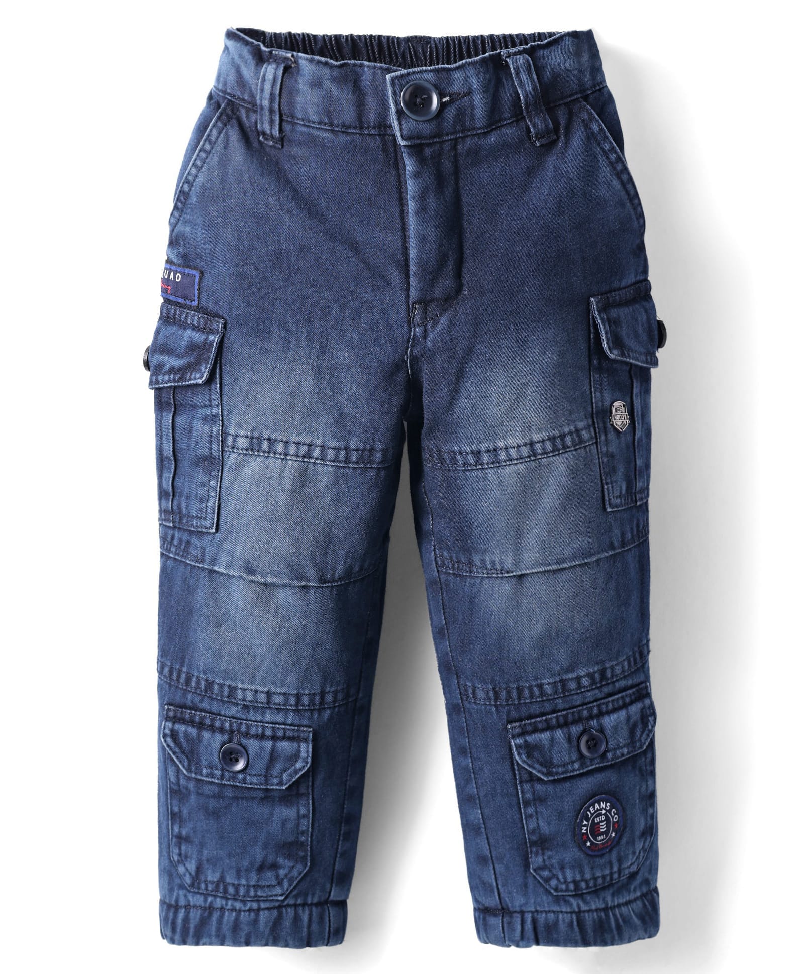 Noddy Washed Anti Pilling Lining Detailed Jeans - Denim X-picture-14