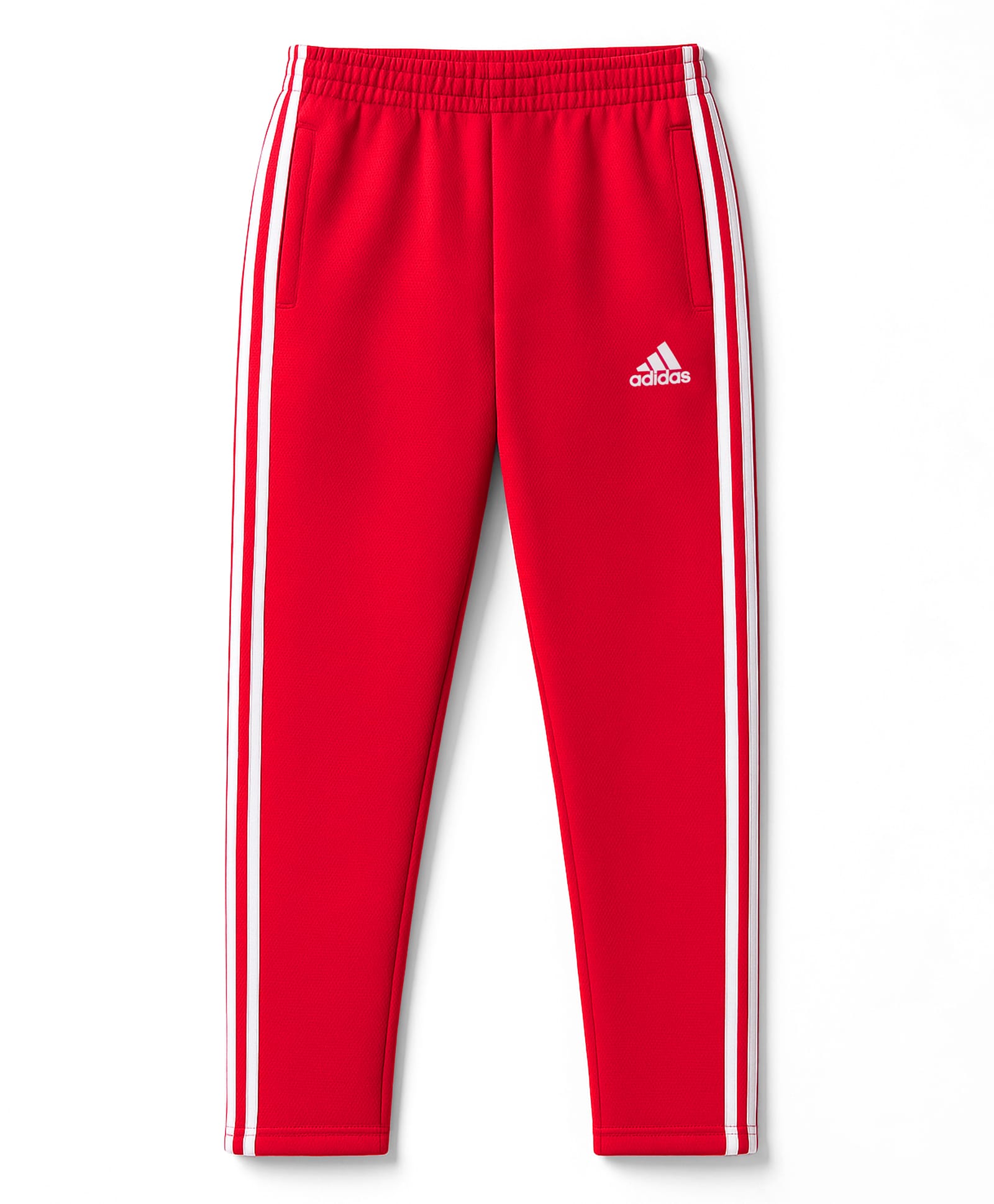 ADIDAS KIDS Knit Full Length Solid Track Pant - Red-picture-20