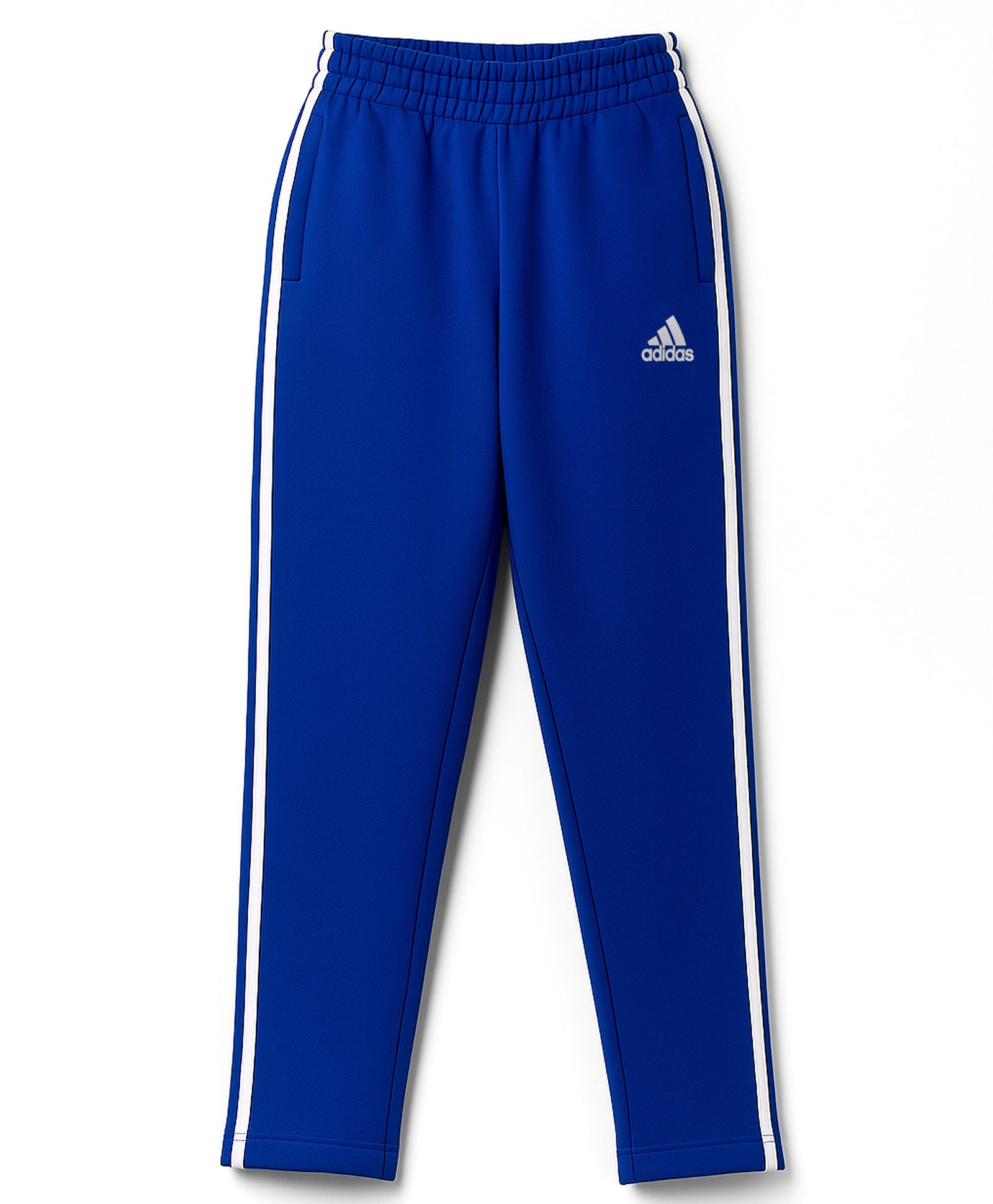 ADIDAS KIDS Knit Full Length Solid Track Pant - Blue-picture-16