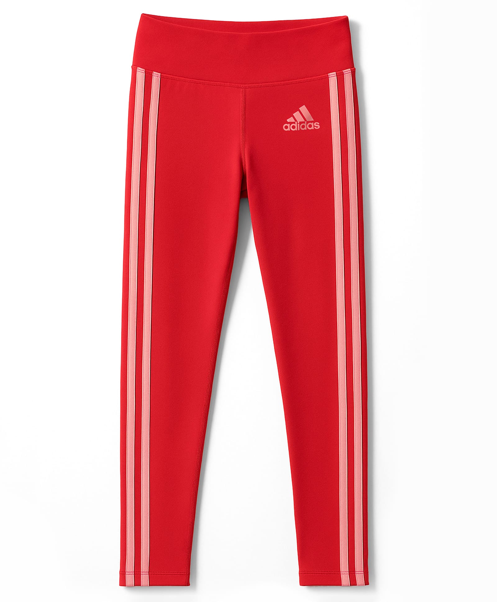 ADIDAS KIDS Knit Full Length Track Pant with Tape Detailing & Logo Graphic - Red-picture-25