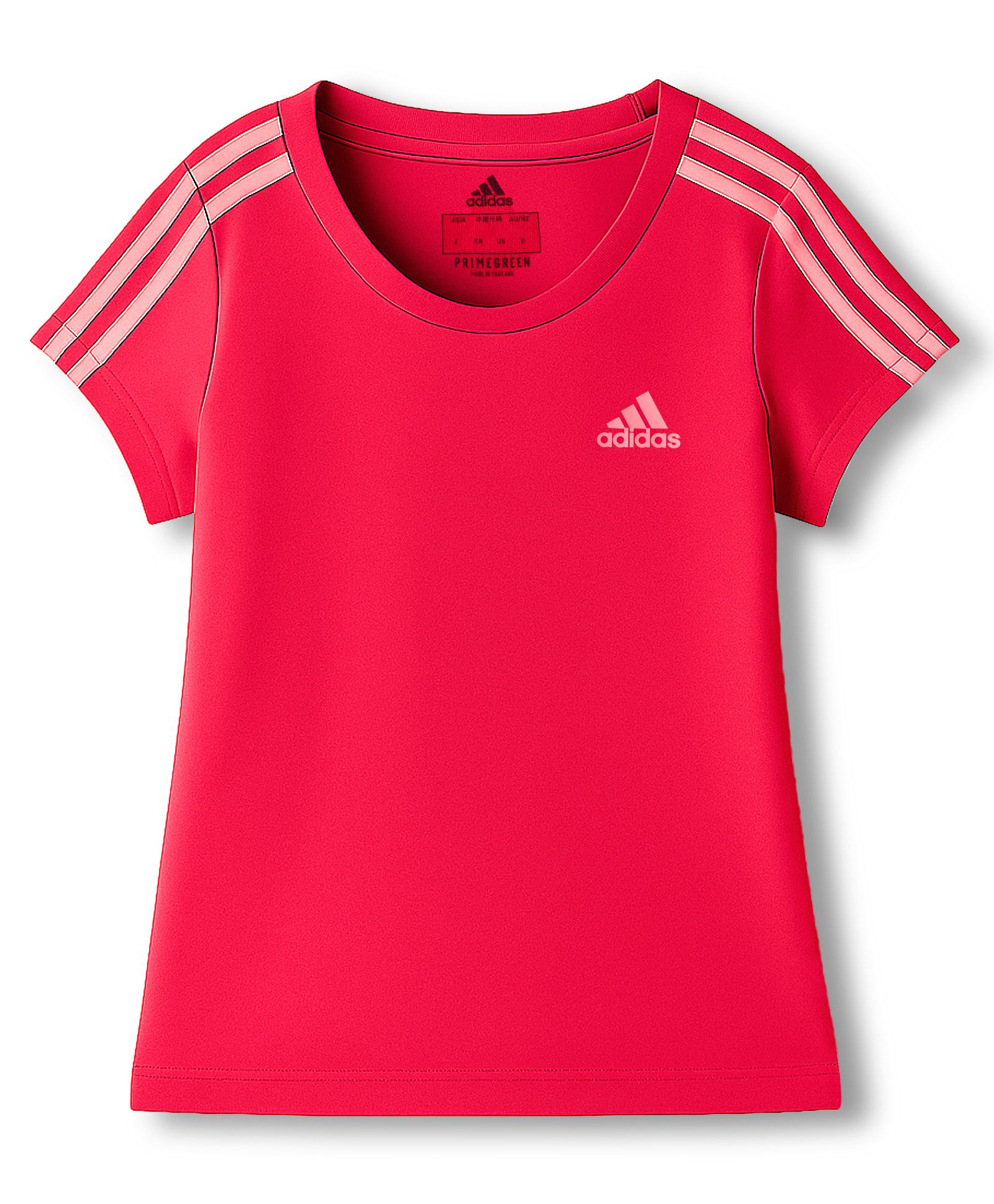 ADIDAS KIDS Knit Half Sleeves Solid T-Shirt - Red-picture-26