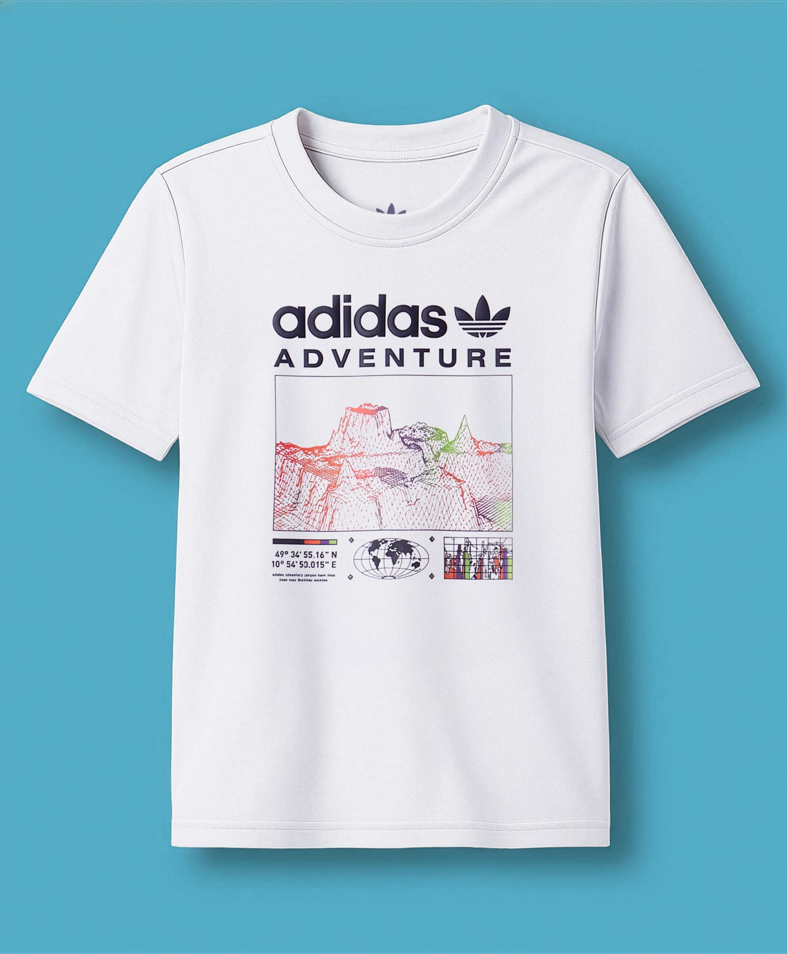 ADIDAS KIDS Cotton Knit Half Sleeves T-Shirt with Brand Name Graphic - White-image-35