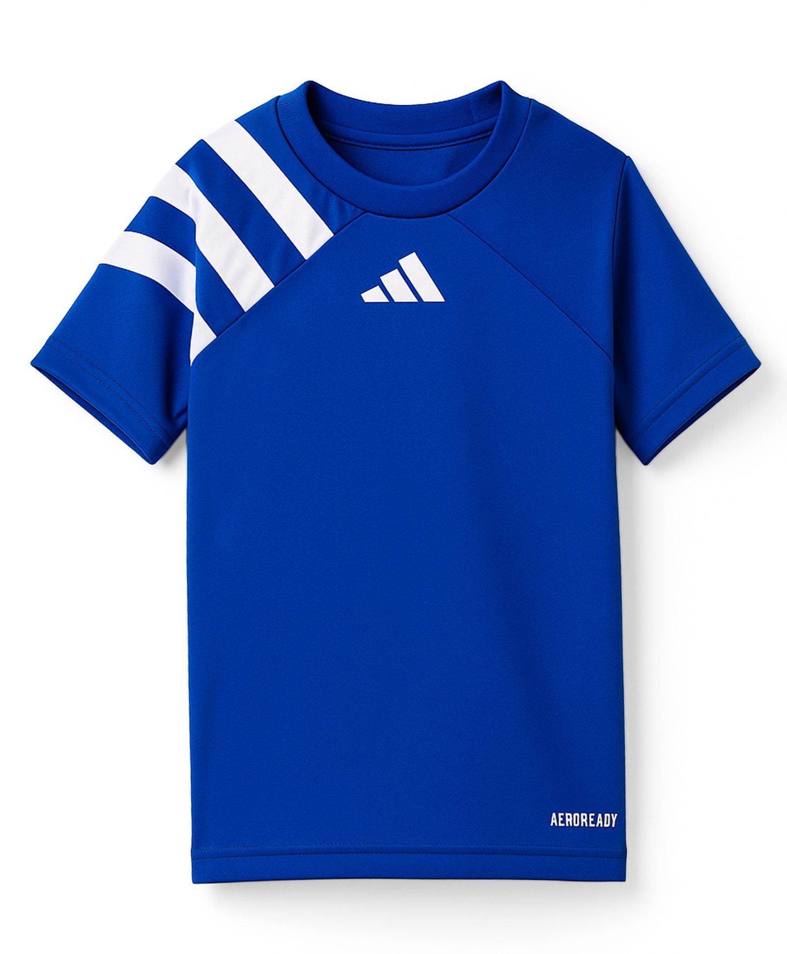 ADIDAS KIDS Knit Half Raglan Sleeves T-Shirt with Logo Graphic - Blue-picture-19