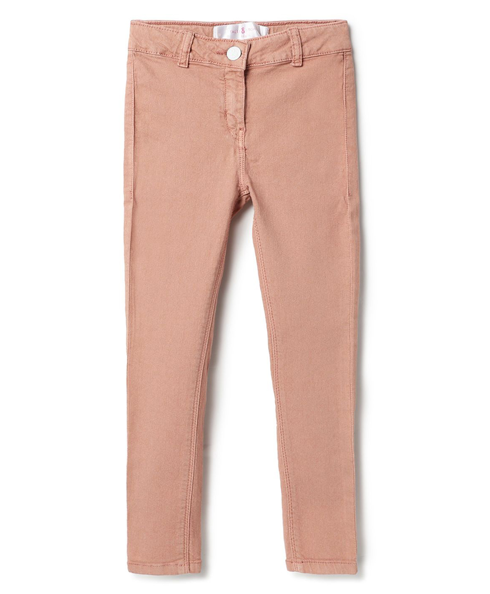 Tales & Stories Woven Solid Trousers - Peach-picture-18