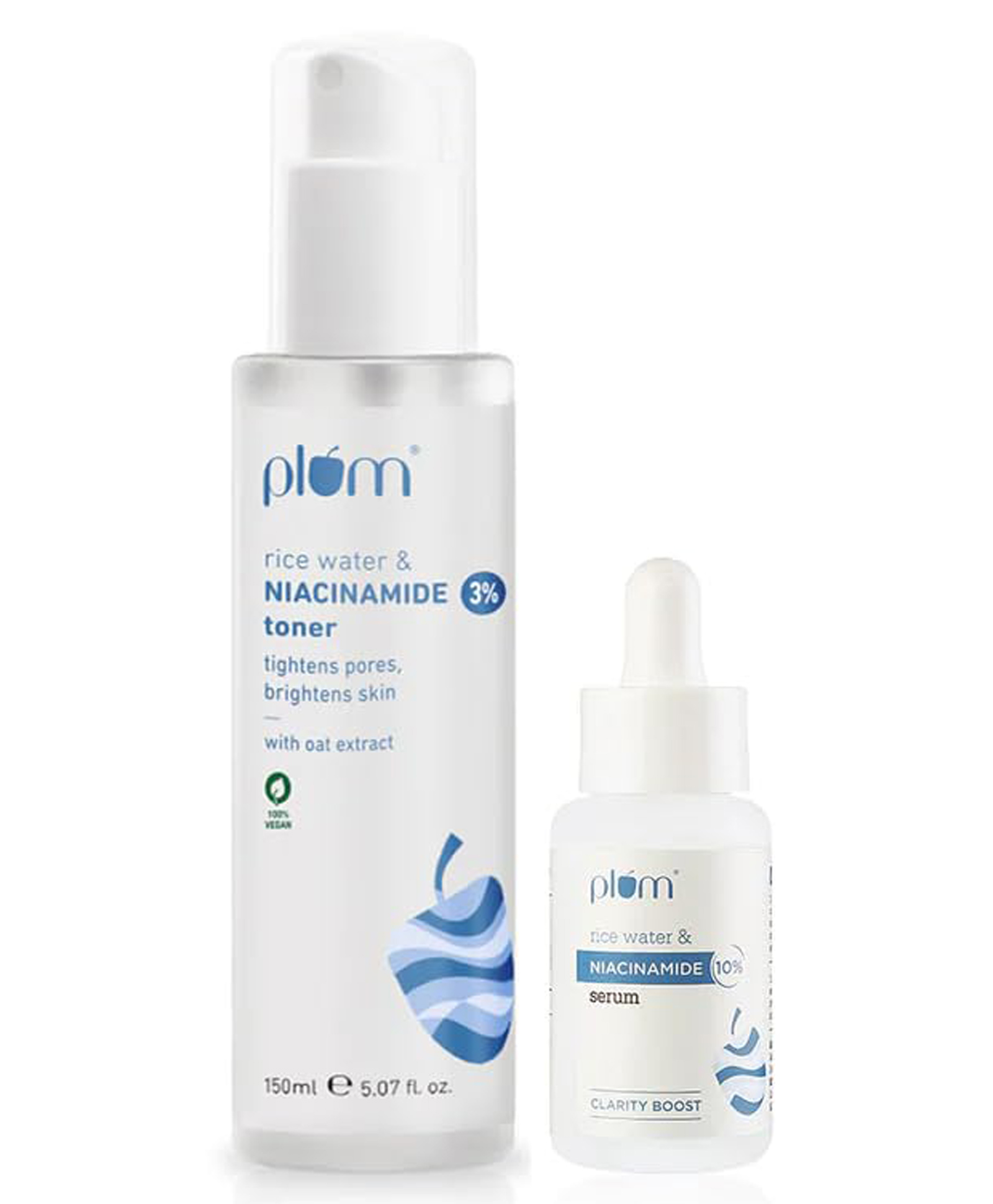 Plum Niacinamide Face Toner & Serum with Rice Water - 165 ml-image-42