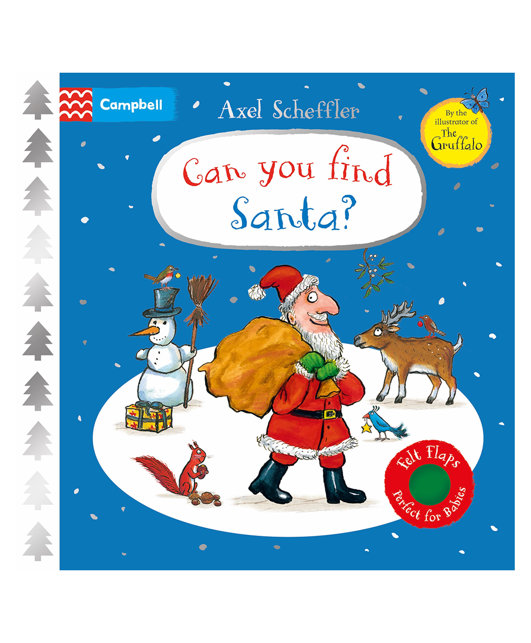 Can You Find Santa A Felt Flaps Board Book By Axel Scheffler - English-image-49