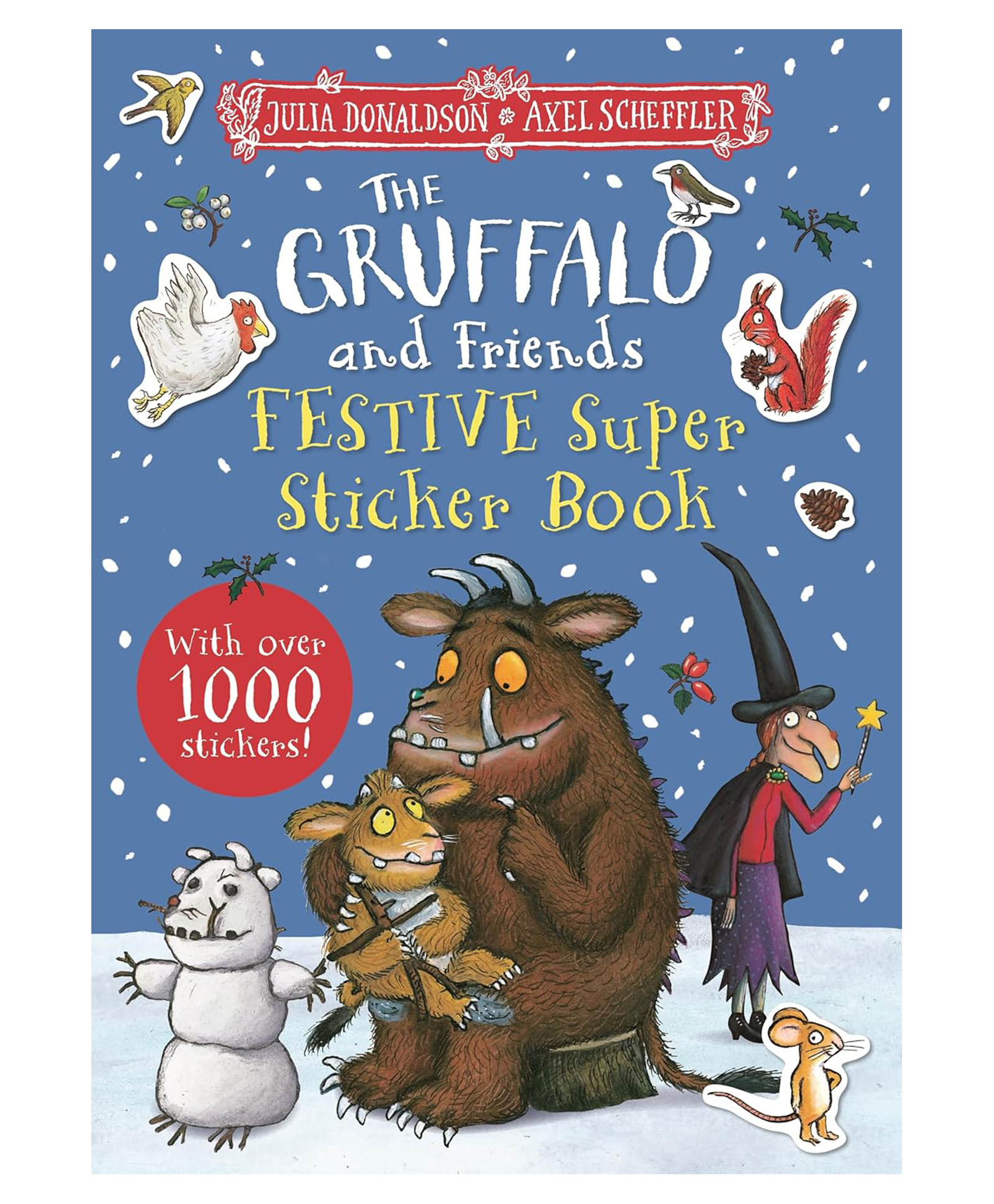 pan macmillan india The Gruffalo and Friends Festive Super Sticker Book by Julia Donaldson - English-picture-13
