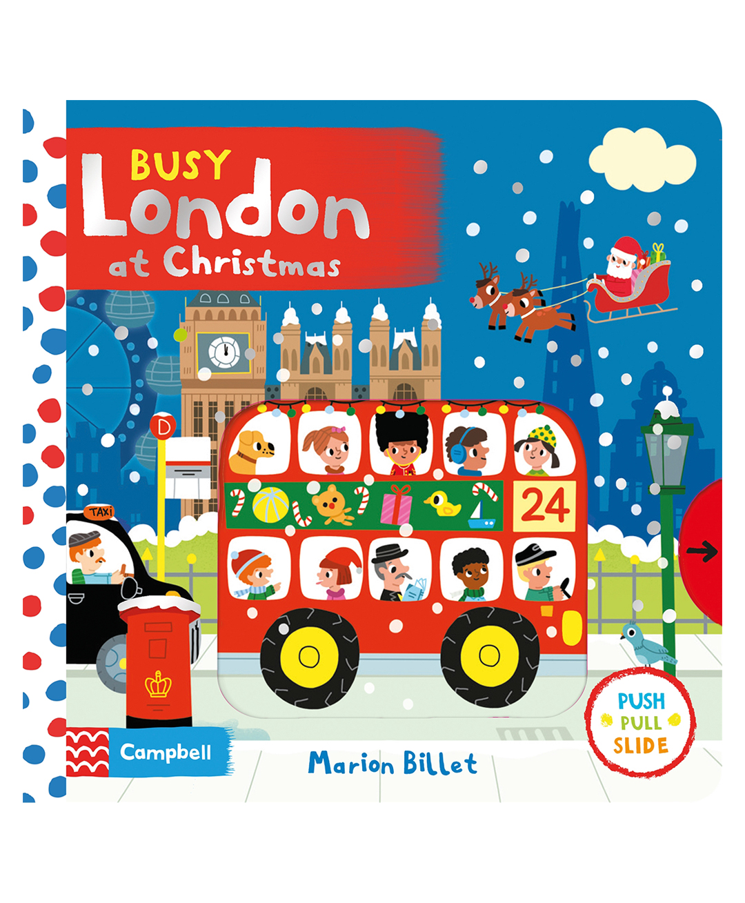 Busy London At Christmas Board Book By Marion Billet - English-image-37
